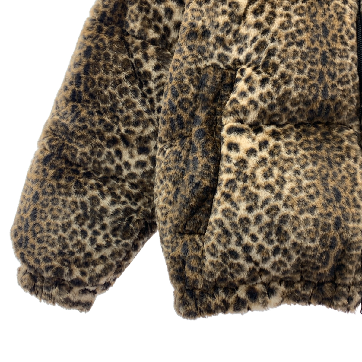 WACKO MARIA / ワコマリア × NANGA ナンガコラボ LEOPARD FUR DOWN JACKET レオパード柄 ファー ダウンジャケット