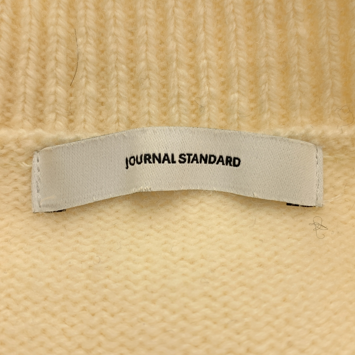 JOURNAL STANDARD / ジャーナルスタンダード ウールカシミヤホールガーメントクループルオーバー ニット
