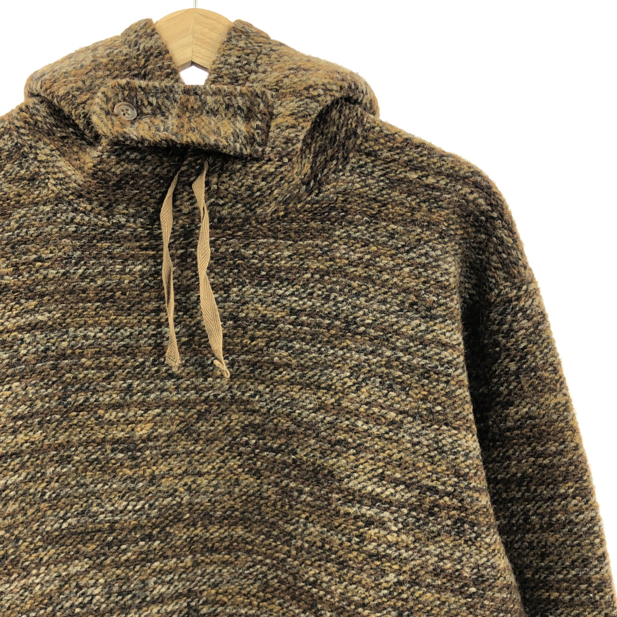 Engineered Garments / エンジニアドガーメンツ Long Sleeve Hoody Melange Knit メランジニット パーカー
