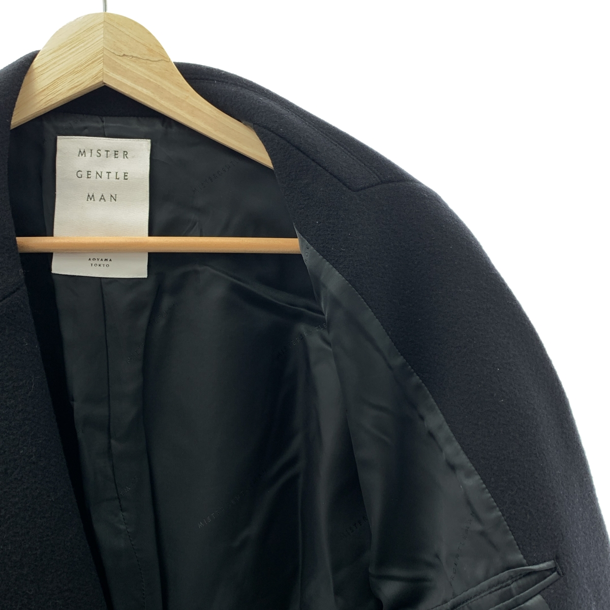 Mr.GENTLEMAN / ミスタージェントルマン ウールダブル チェスターコート