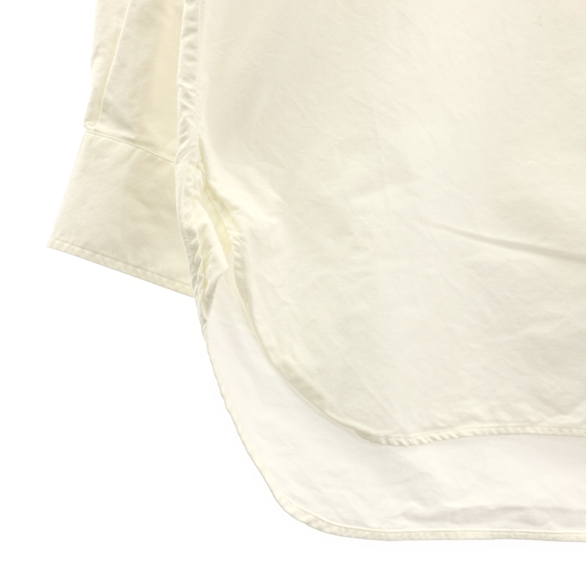 Studio Nicholson / スタジオニコルソン コットン ボタンダウン オックスフォード オーバー シャツ ブラウス