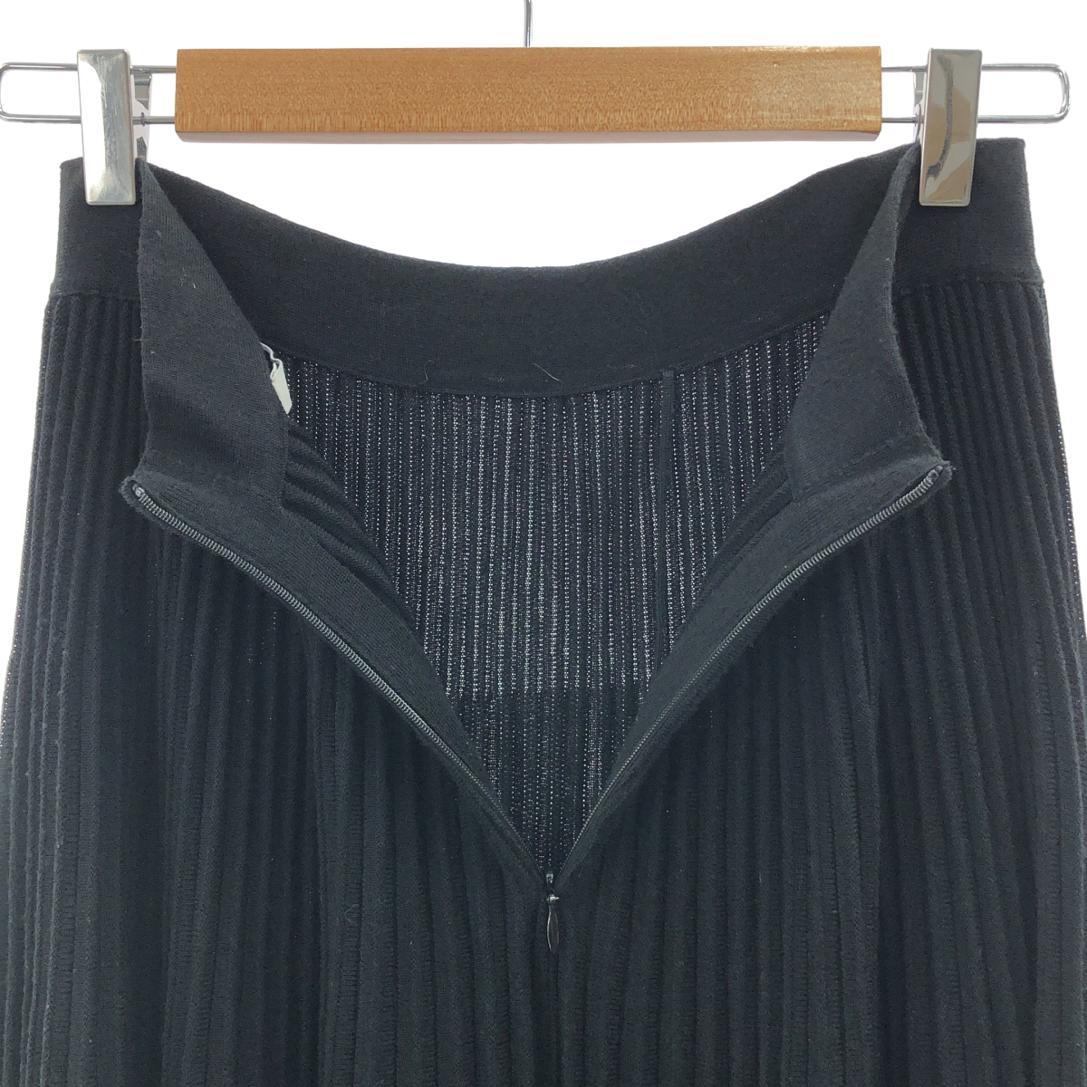 MADISON BLUE / マディソンブルー HIGH GAUGE PLEARTS SKIRT / ニット プリーツ スカート