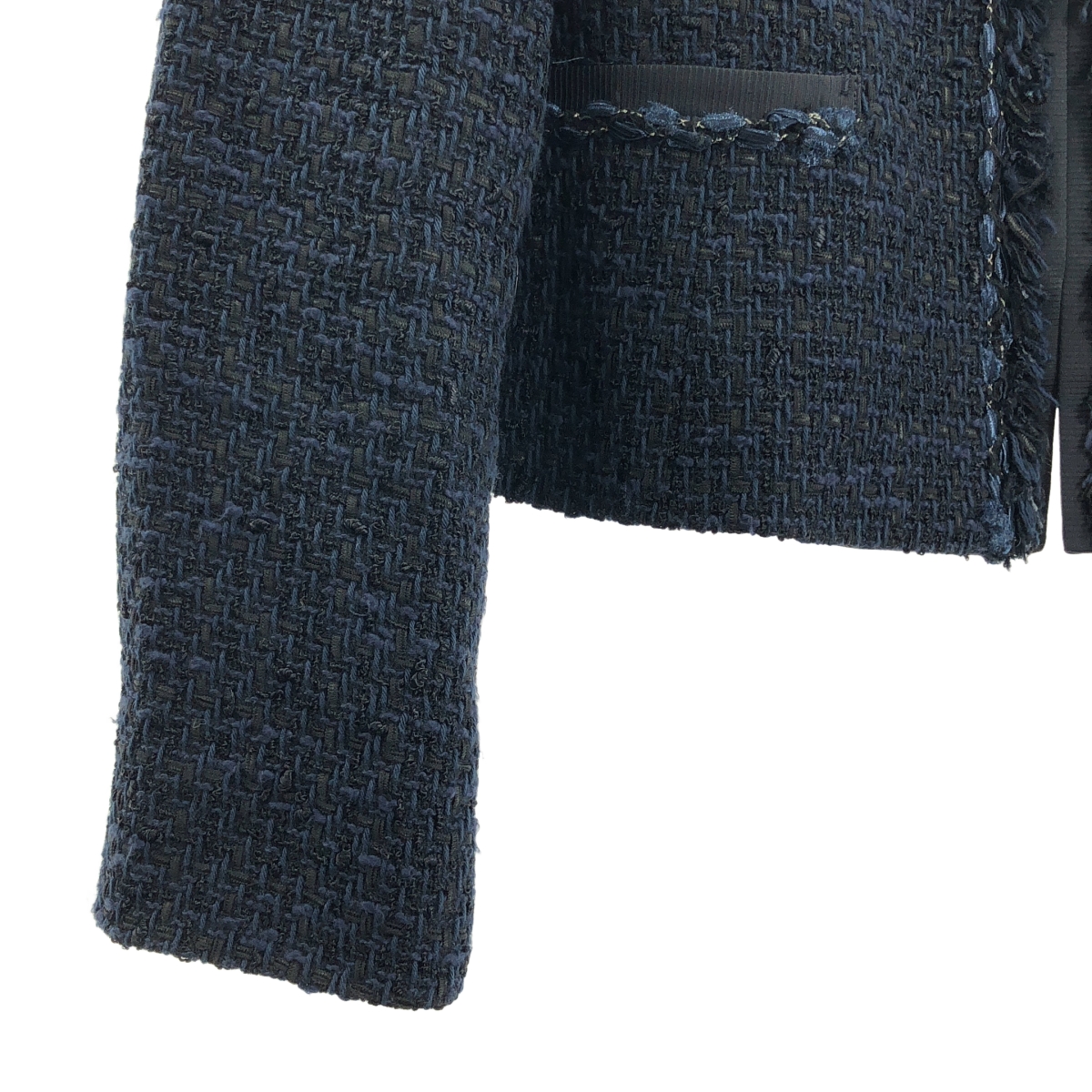 その他 セットアップ / ツイード ノーカラージャケット ワンピース