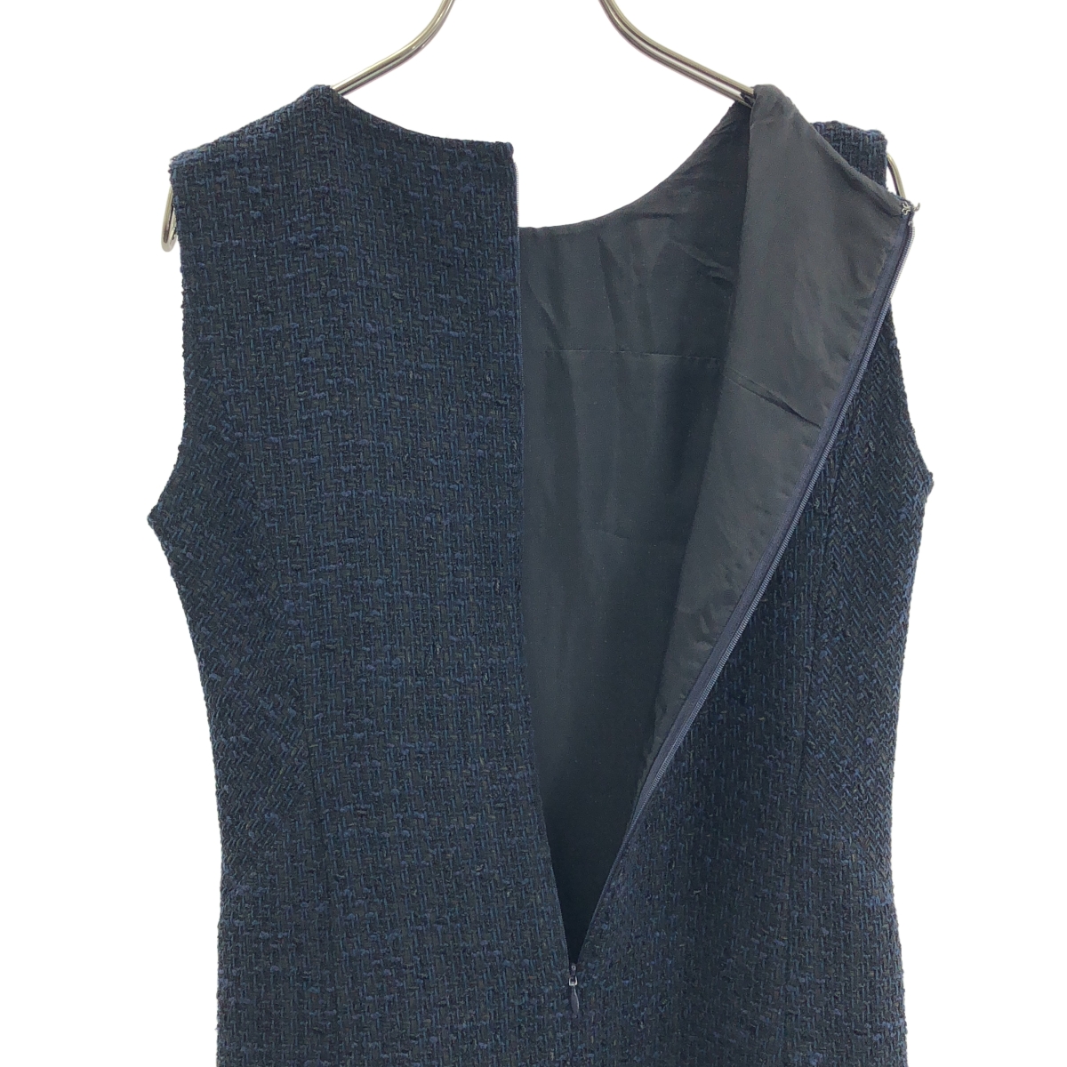 その他 セットアップ / ツイード ノーカラージャケット ワンピース