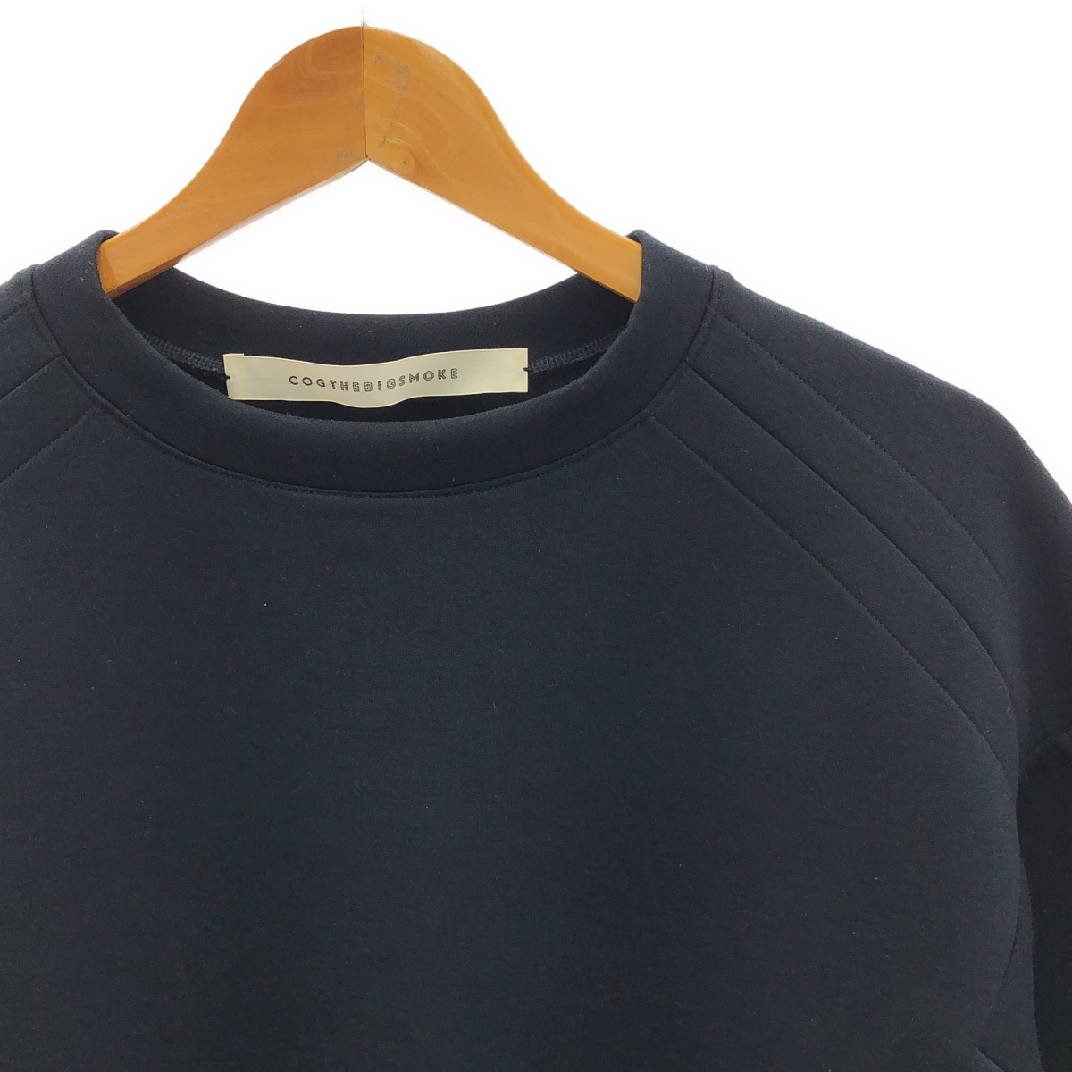 COGTHEBIGSMOKE / コグザビッグスモーク HILLARY TOP / AIRLY COCOON JERSEY スウェット Tシャツ