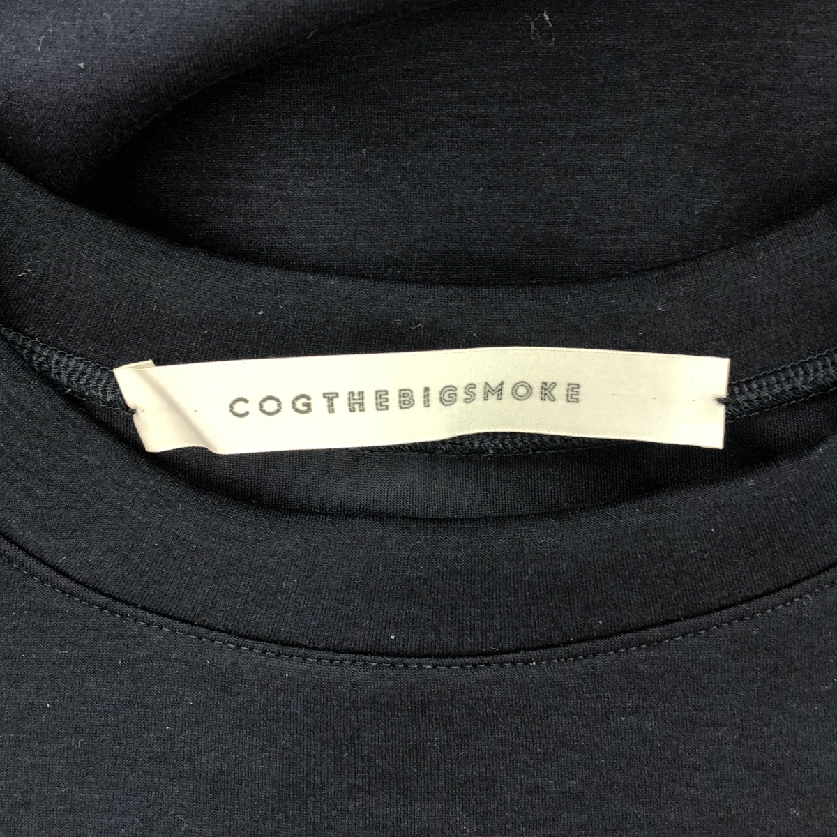 COGTHEBIGSMOKE / コグザビッグスモーク HILLARY TOP / AIRLY COCOON JERSEY スウェット Tシャツ