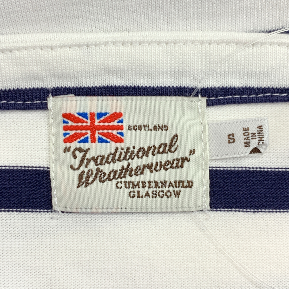 Traditional Weatherwear / トラディショナルウェザーウェア ボーダー ボートネック バスク カットソー