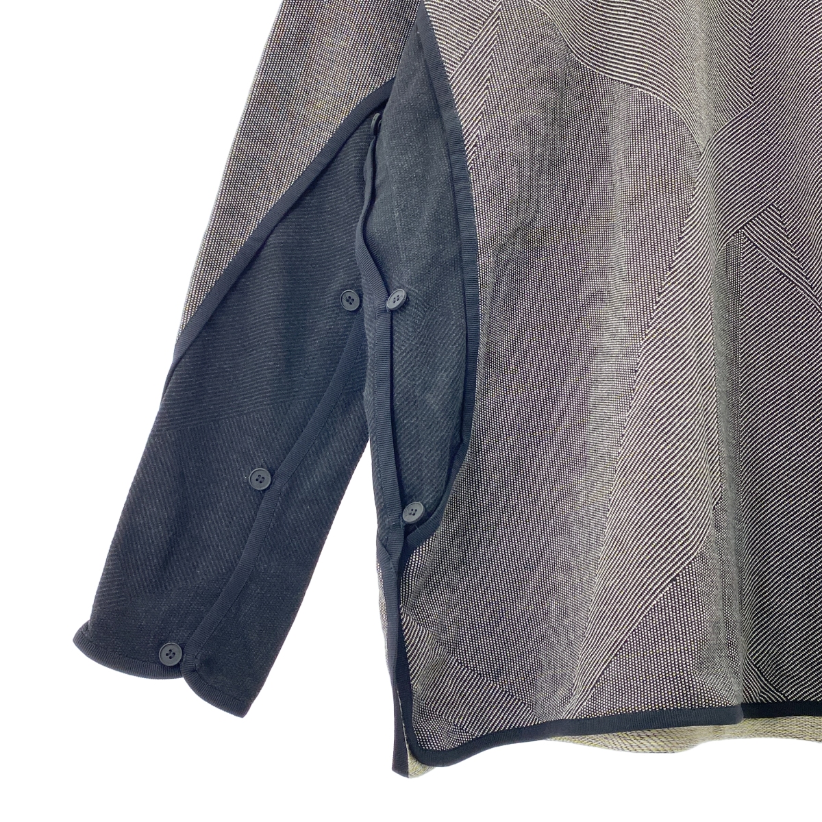 BYBORRE / バイボレ コットン 切替 サイドスリット スウェット