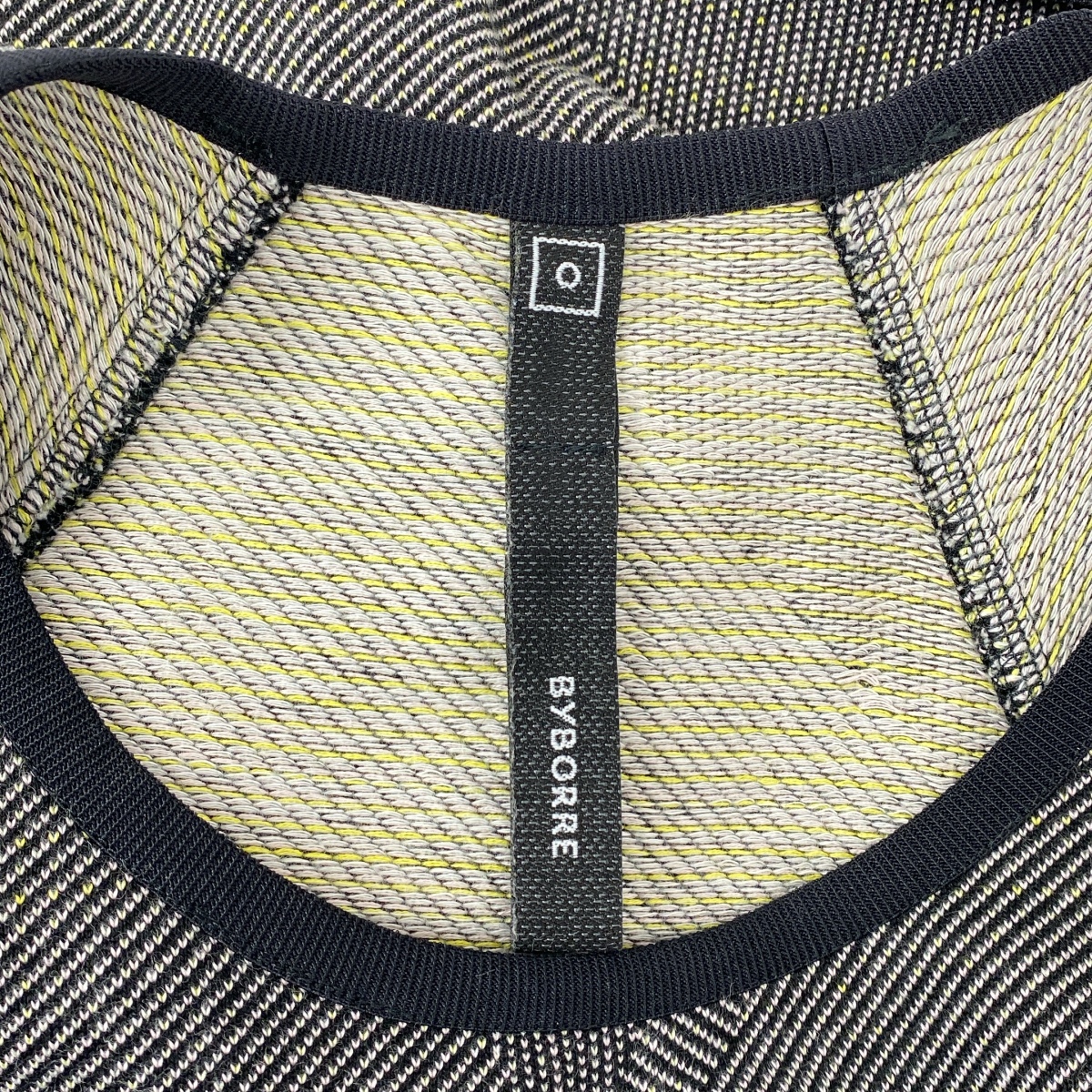 BYBORRE / バイボレ コットン 切替 サイドスリット スウェット