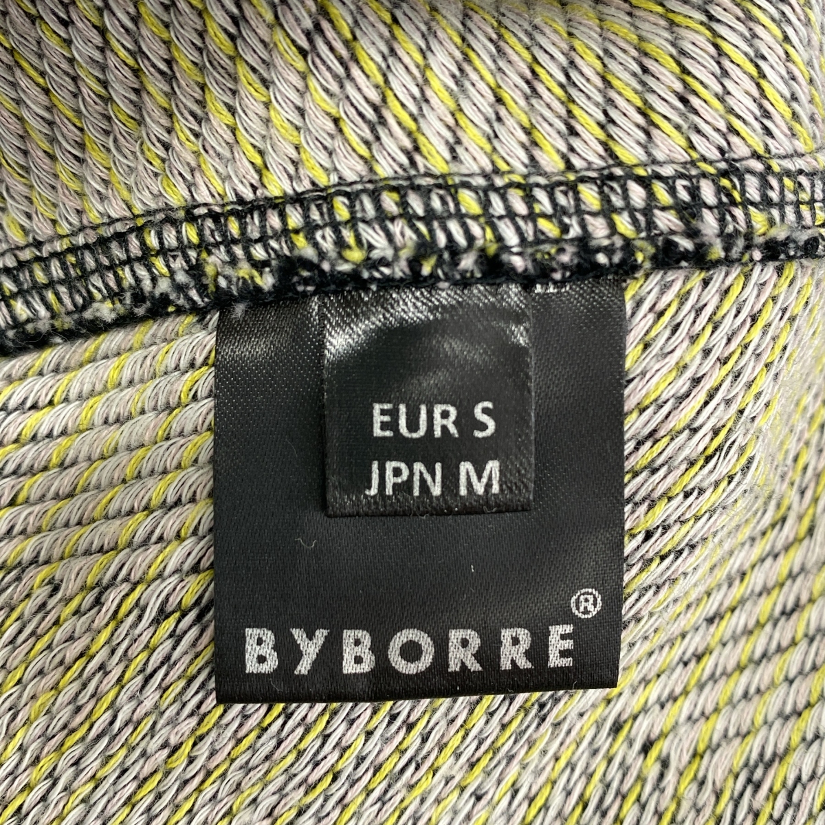 BYBORRE / バイボレ コットン 切替 サイドスリット スウェット