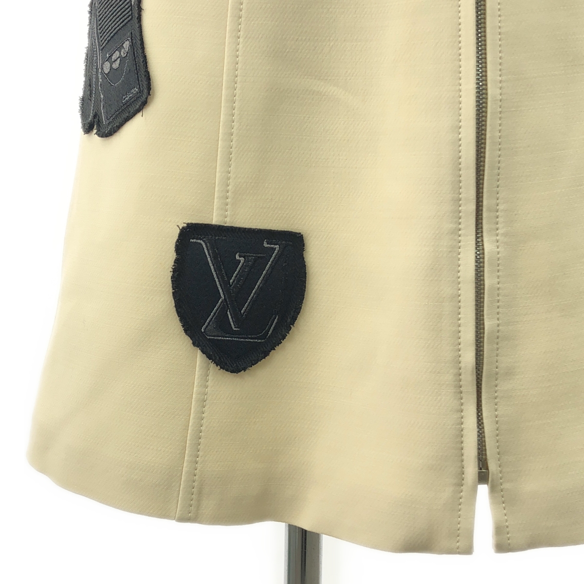 Louis Vuitton / ルイヴィトン フロントジップ パッチ ワンピース