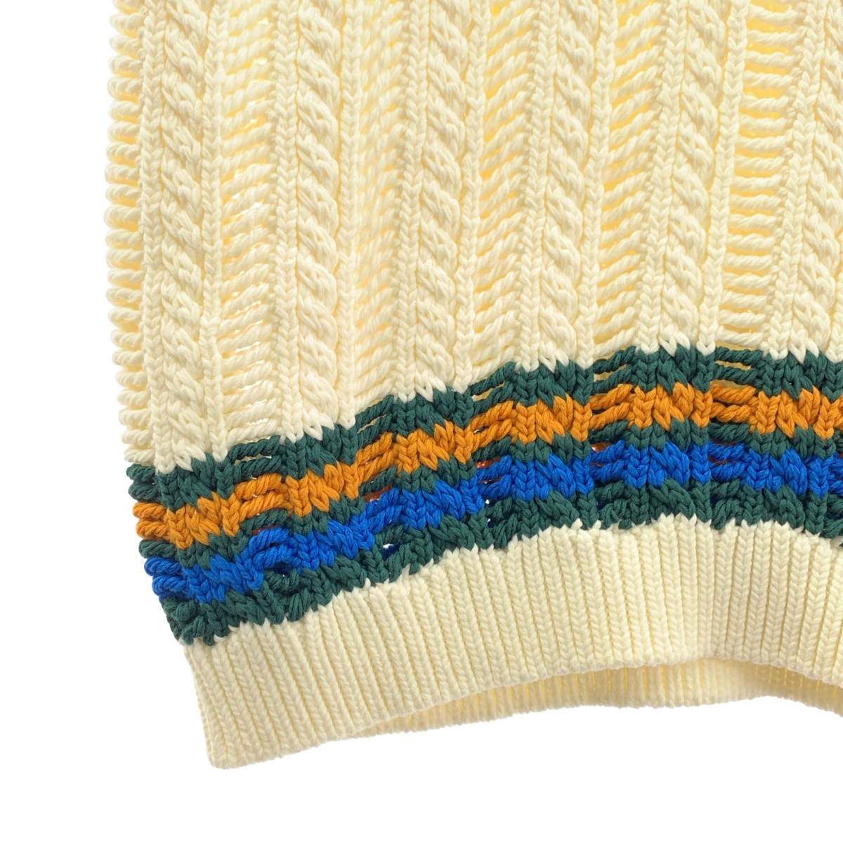 Coohem / コーヘン SUKASHI TILDEN KNIT VEST / スカシ チルデン ニット ベスト プルオーバー