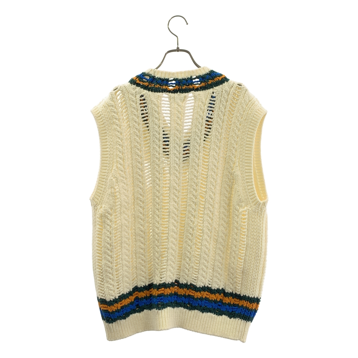 Coohem / コーヘン SUKASHI TILDEN KNIT VEST / スカシ チルデン ニット ベスト プルオーバー