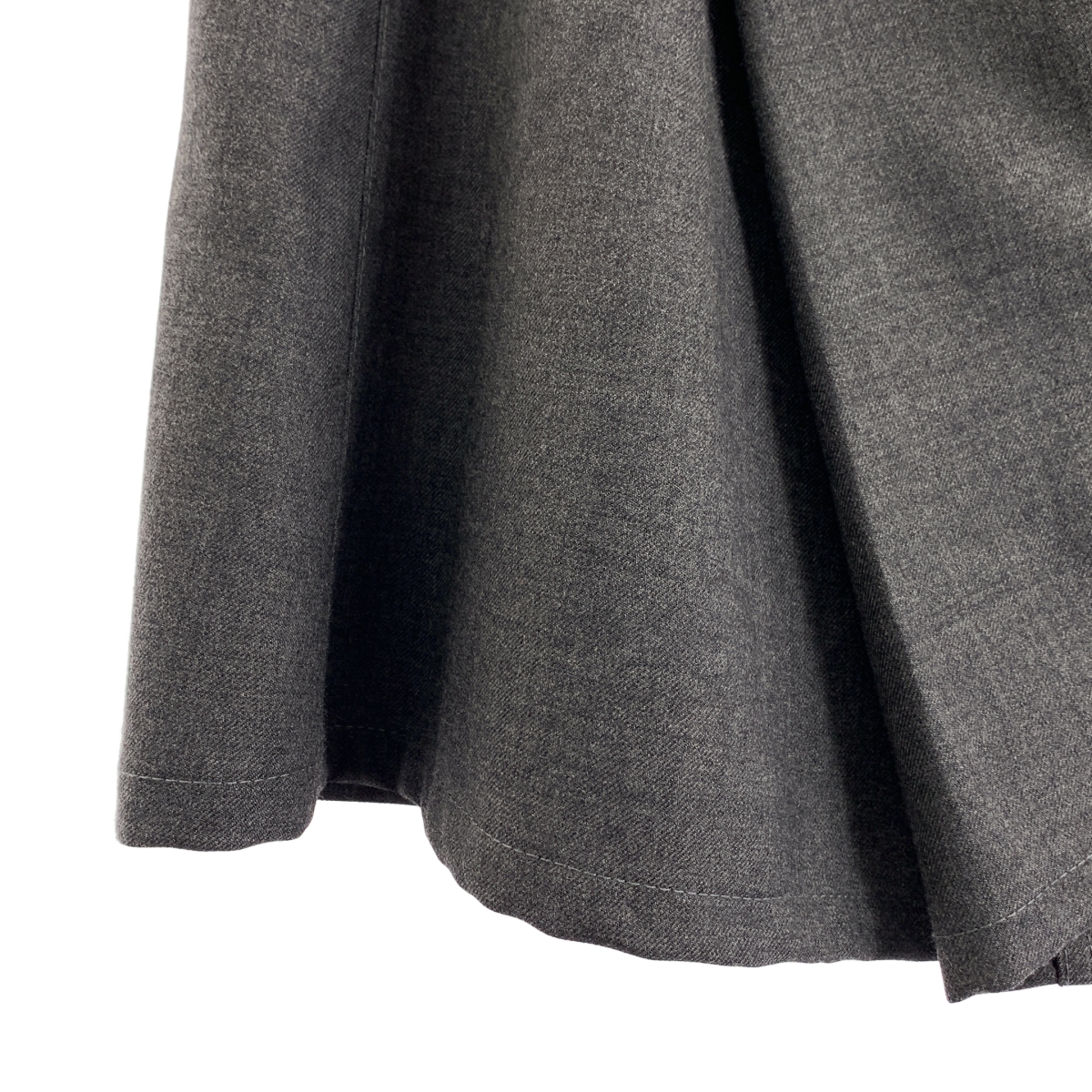 JUNYA WATANABE COMME des GARCONS / ジュンヤワタナベ ウール 変形 ジップ スカート