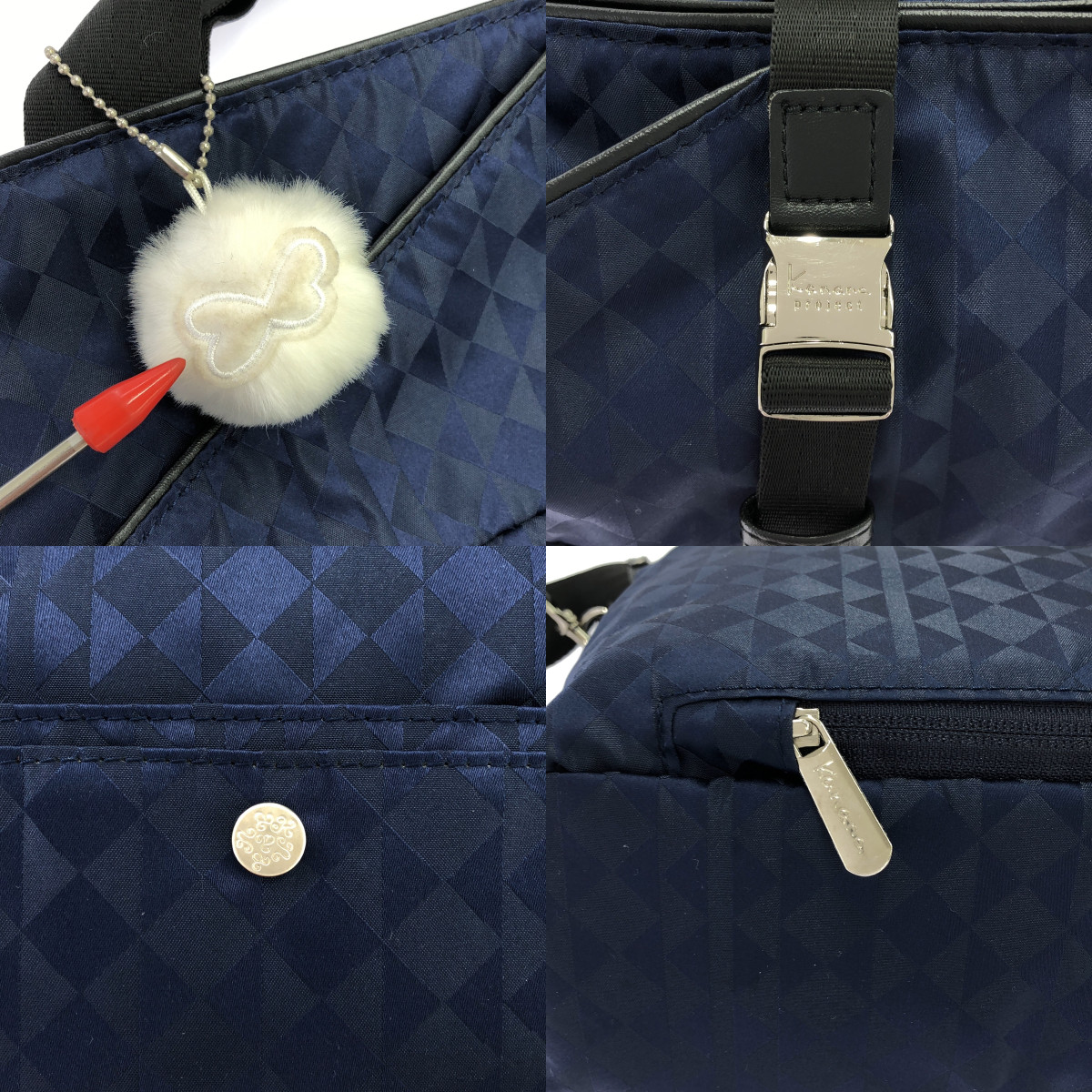 その他 2way ショルダー付き モノグラム ハンドバッグ