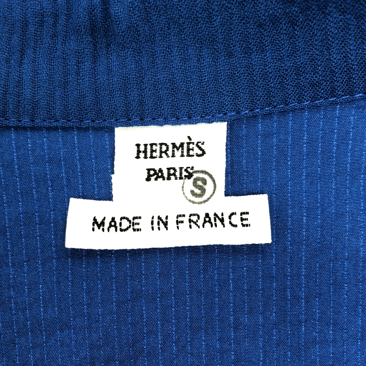 HERMES / エルメス ベルテッド シェーヌダンクル スリット オーバー ワンピース