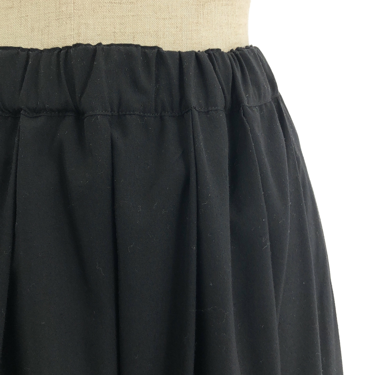 COMME des GARCONS COMME des GARCONS / コムコム タック フリル ボリューム ロングスカート