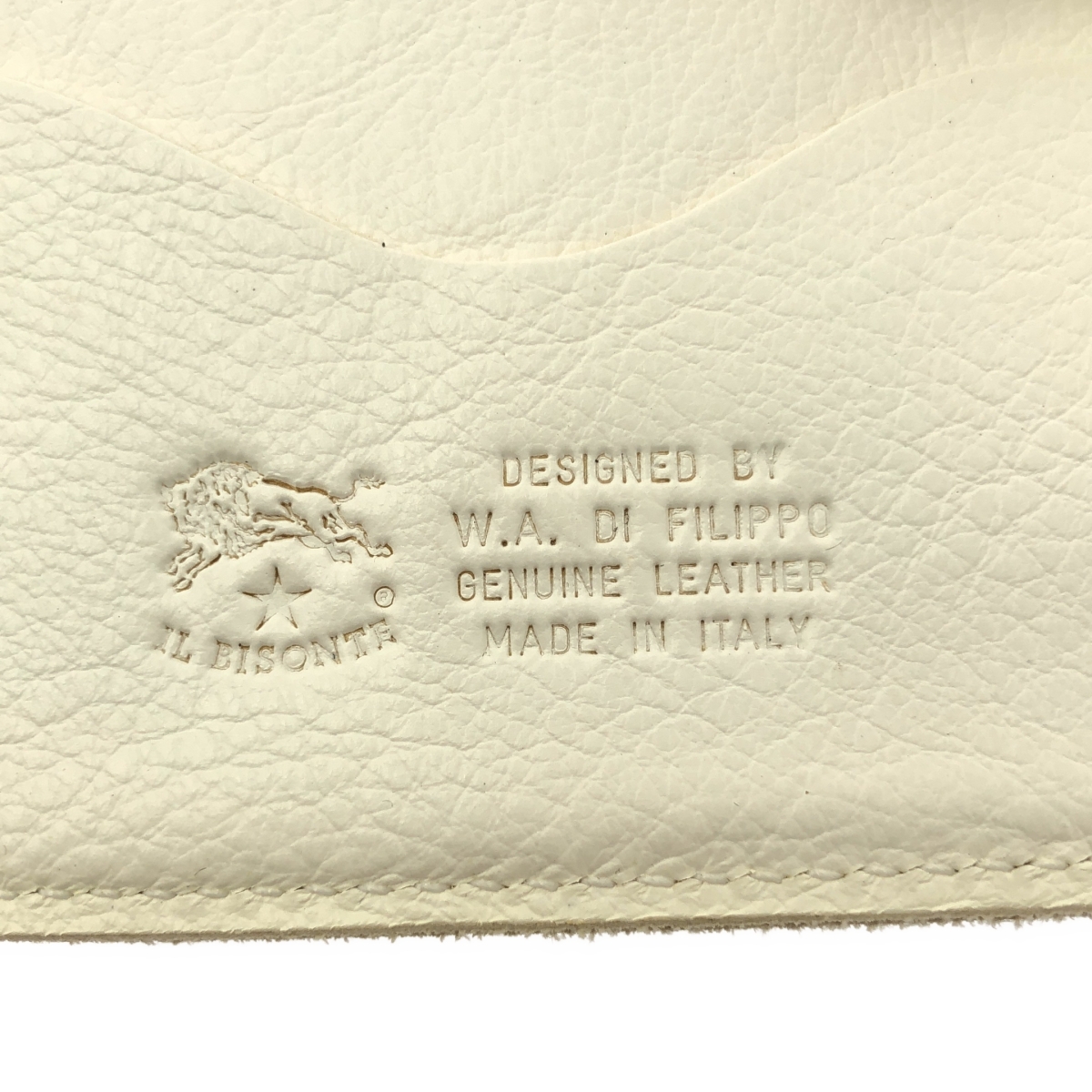 IL BISONTE / イルビゾンテ レザー 2つ折り ミディアム ウォレット