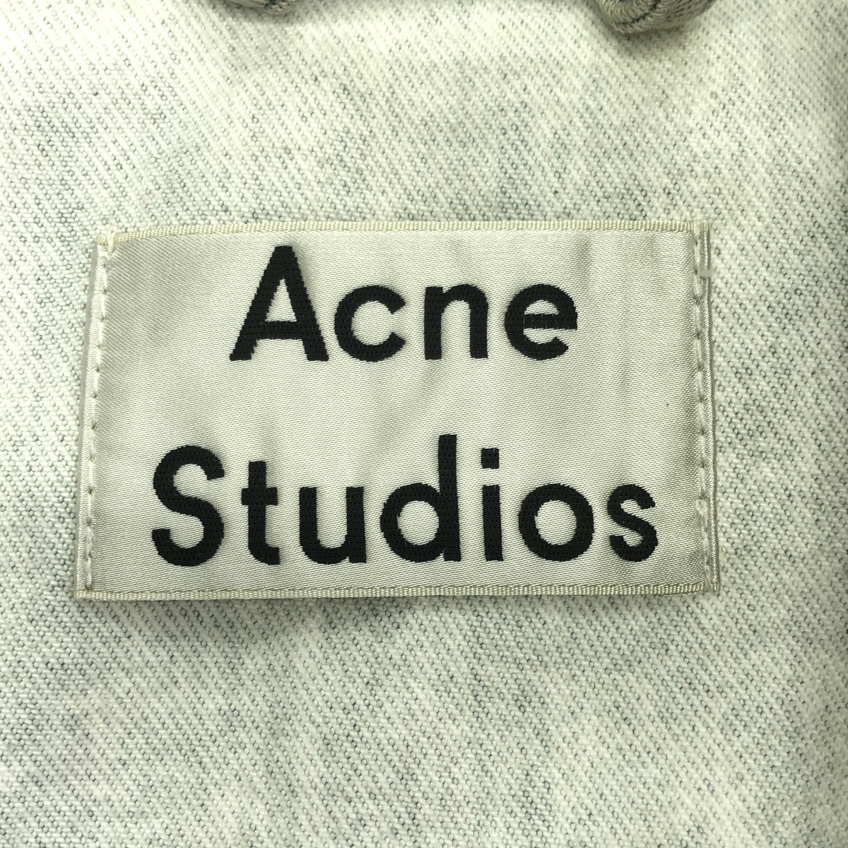 Acne Studios / アクネストゥディオズ WHO BLEACHED 3rdタイプ デニム トラッカー ジャケット