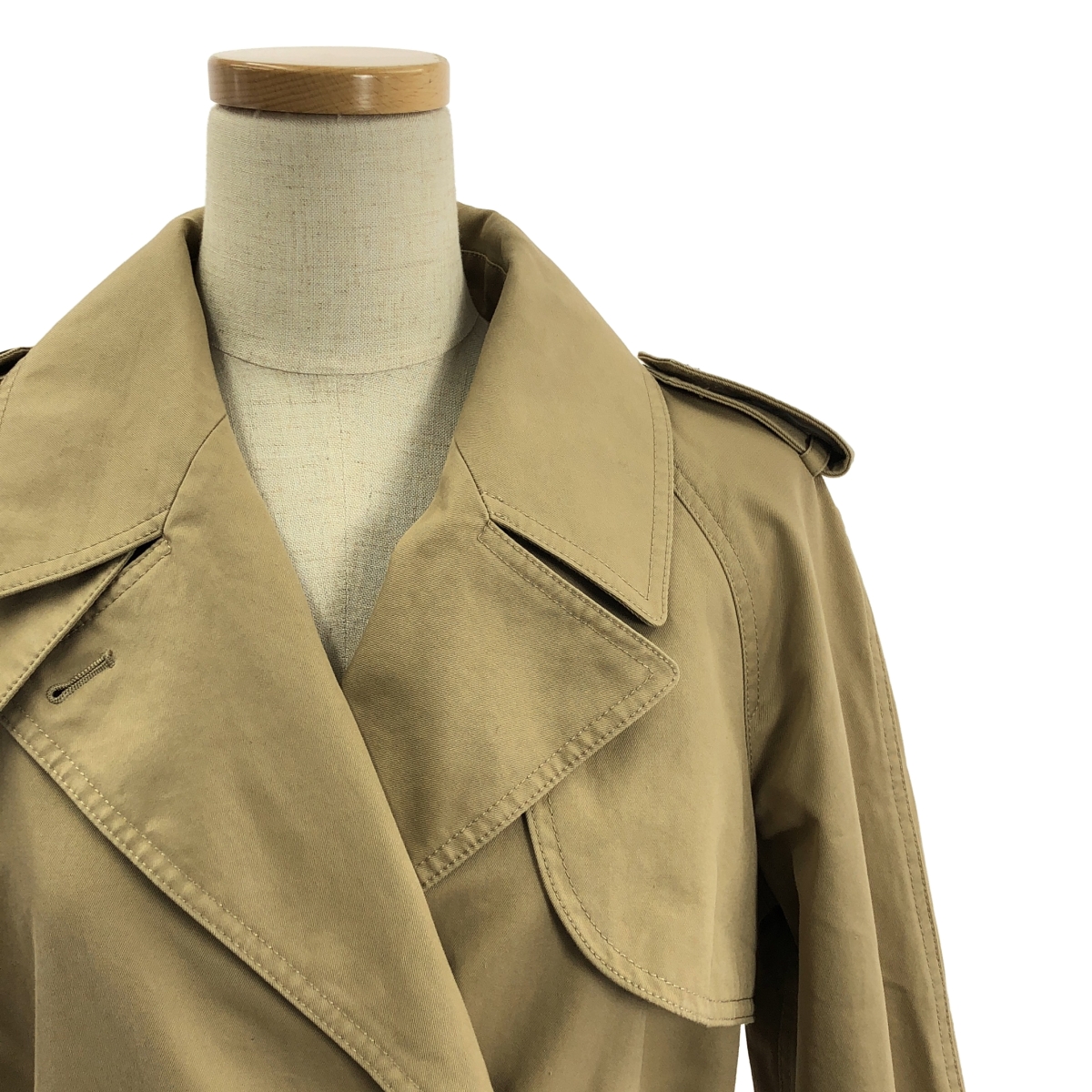 Deuxieme Classe / ドゥーズィエムクラス FINX / ベルテッド ギャバトレンチコート