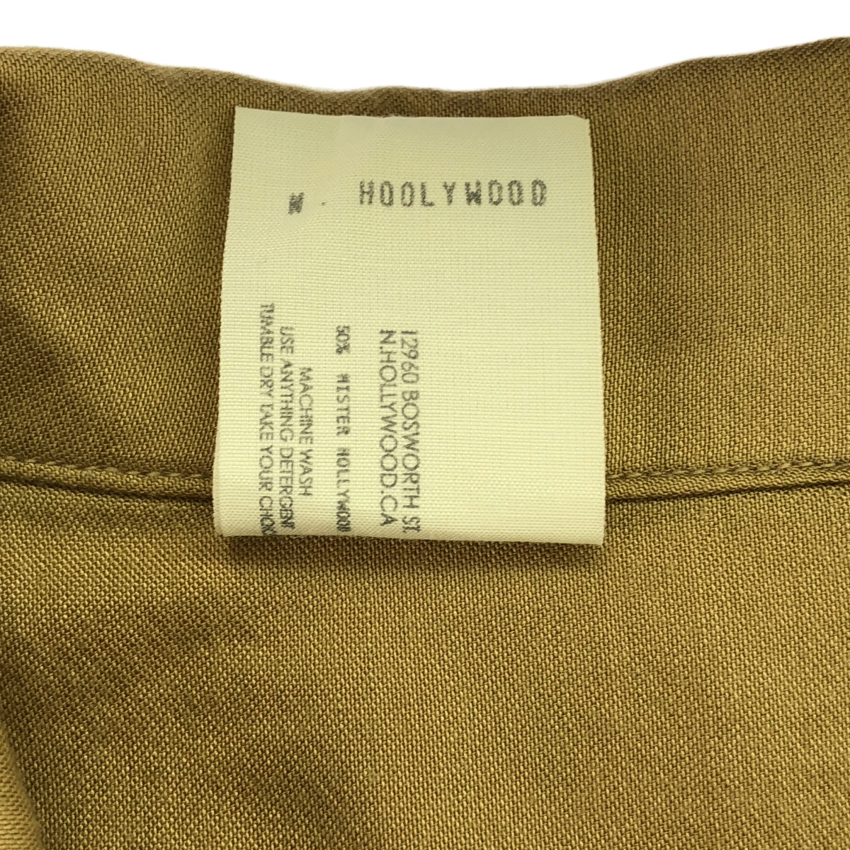 N.HOOLYWOOD / エヌハリウッド S/S Shirts テンセルコットン 半袖 シャツ