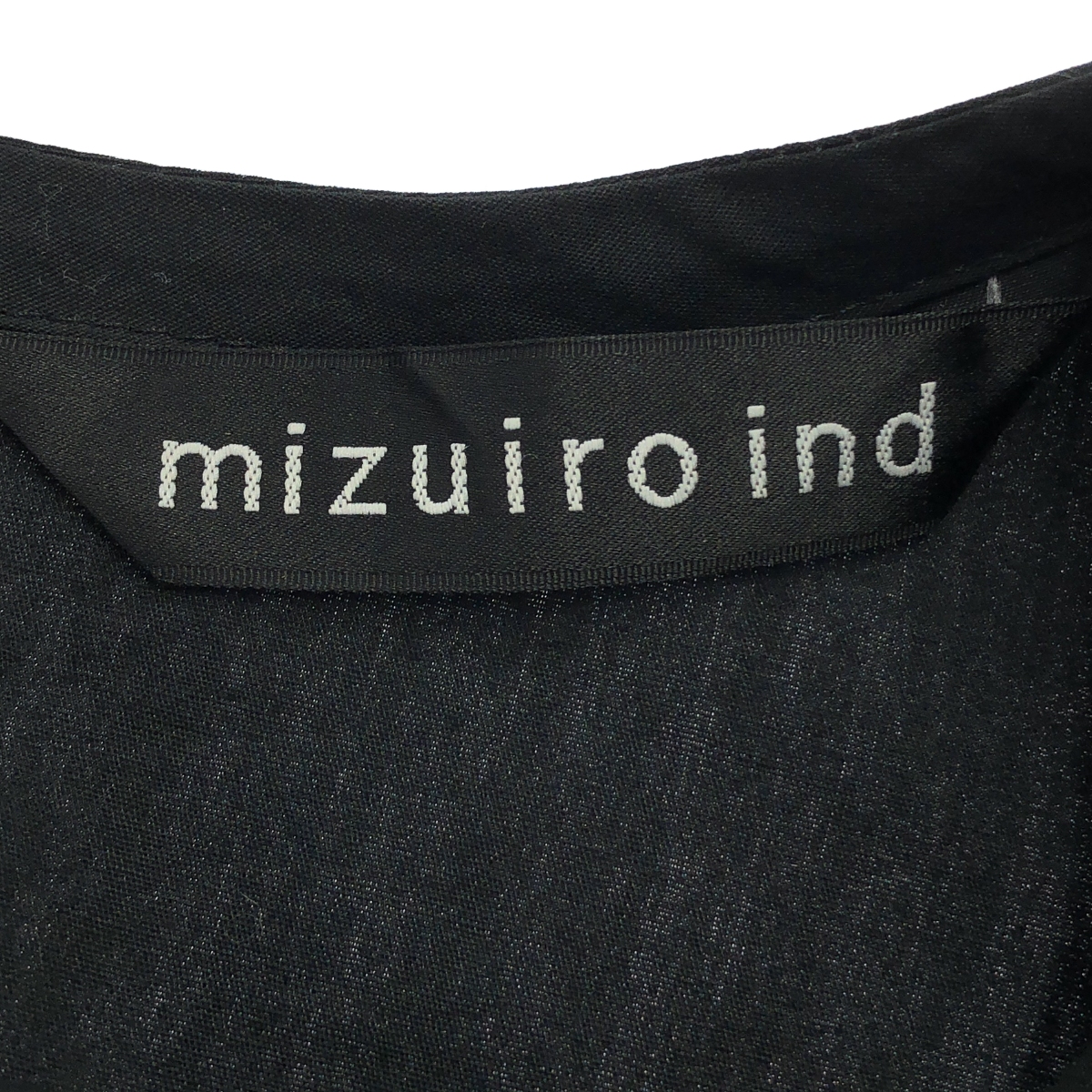 mizuiroind / ミズイロインド コットン ギャザースリーブ プルオーバー