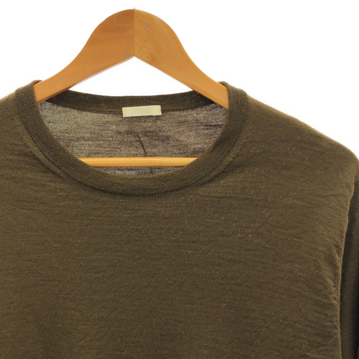 COMOLI / コモリ 18G ウール クルーネック ニット