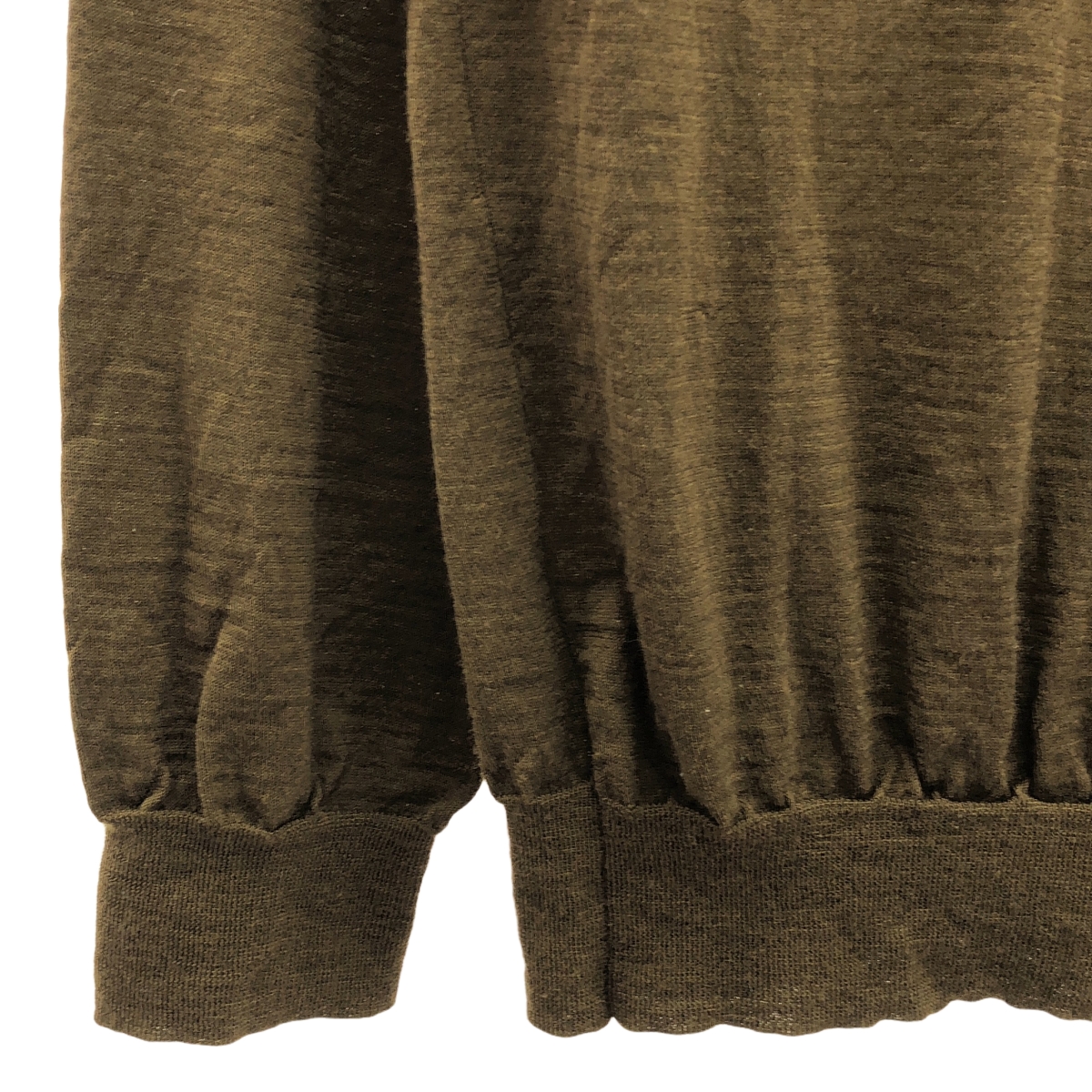 COMOLI / コモリ 18G ウール クルーネック ニット