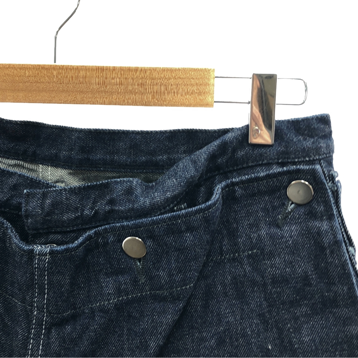 TUKI / ツキ type3 -indigo-0032 クロップド デニムパンツ