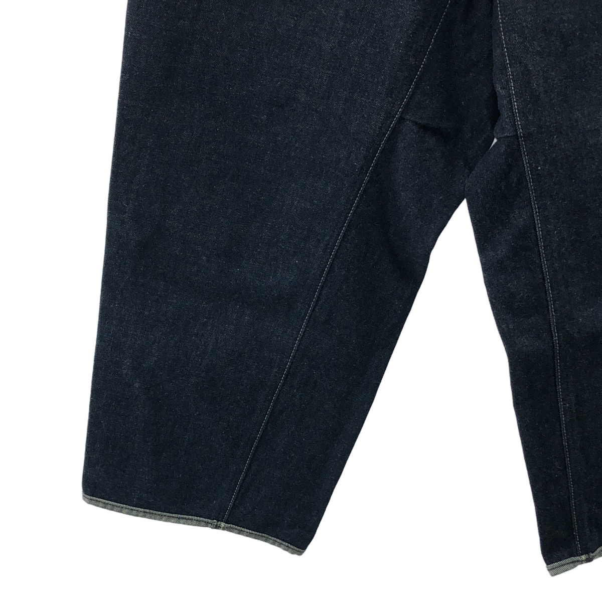 TUKI / ツキ type3 -indigo-0032 クロップド デニムパンツ