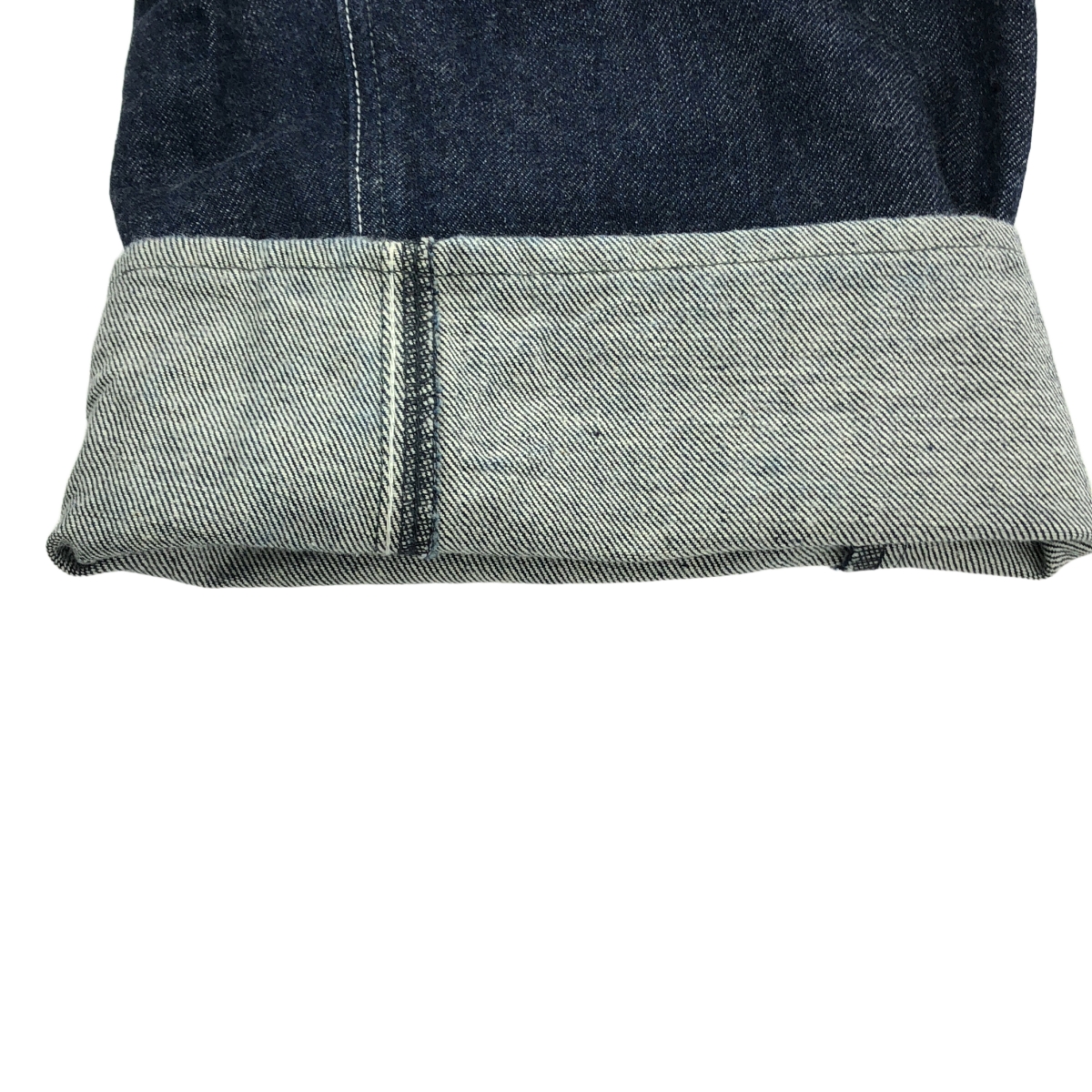 TUKI / ツキ type3 -indigo-0032 クロップド デニムパンツ