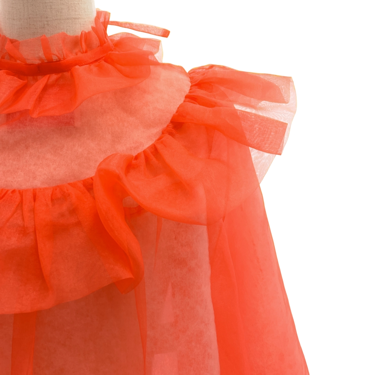 その他 オーガンジー プルオーバー ワンピース