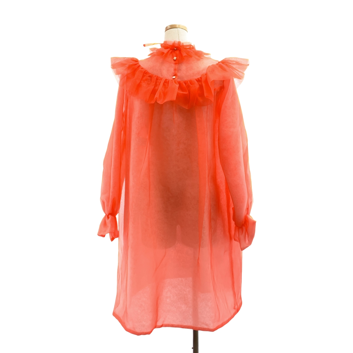 その他 オーガンジー プルオーバー ワンピース