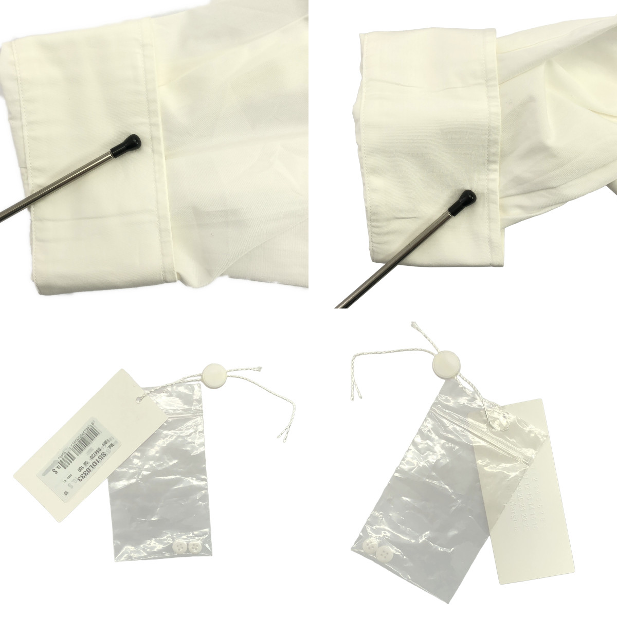 Maison Margiela / メゾンマルジェラ 2Way コットン アームホールスリット オーバーサイズシャツ