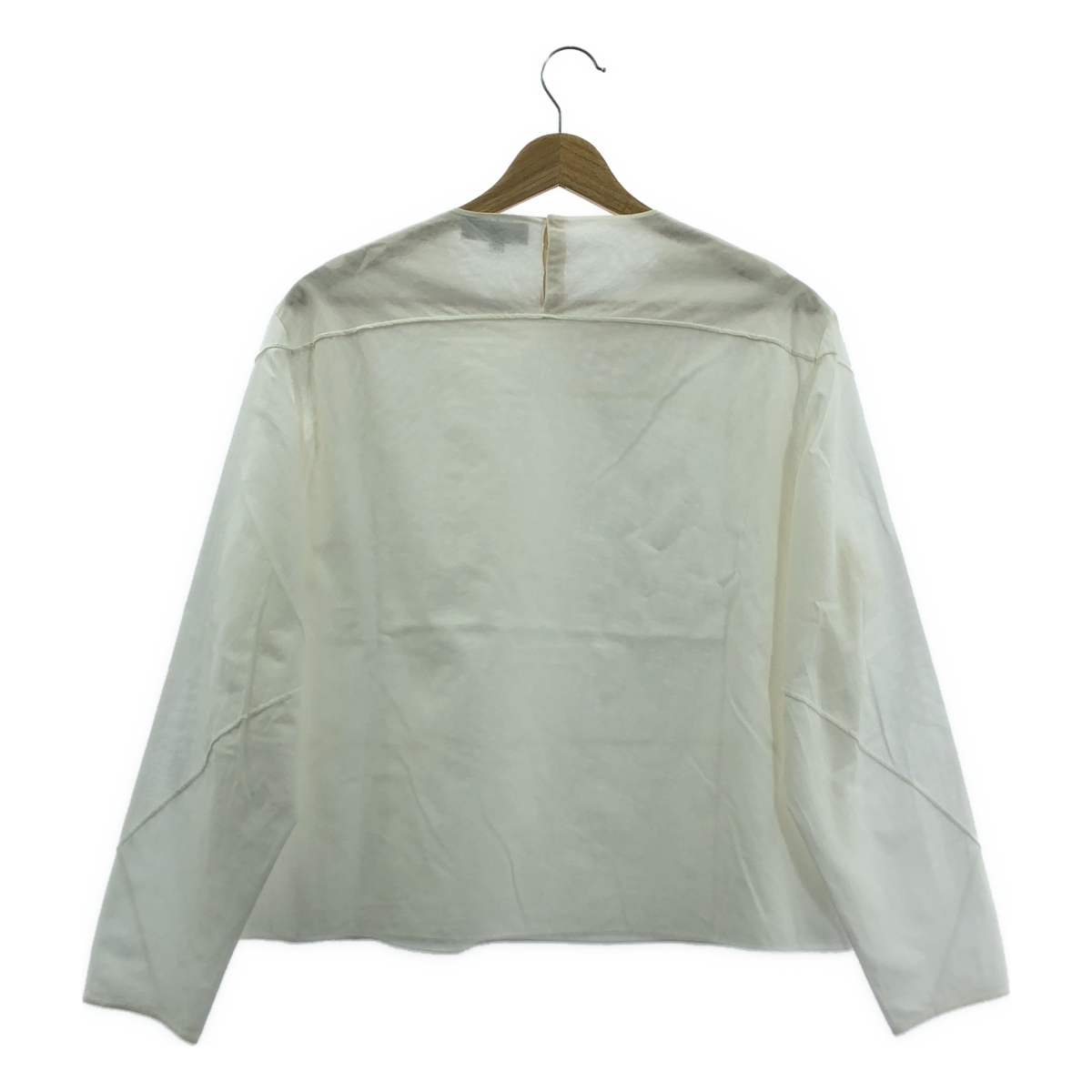 Drawer / ドゥロワー コットン レイヤード ブラウス