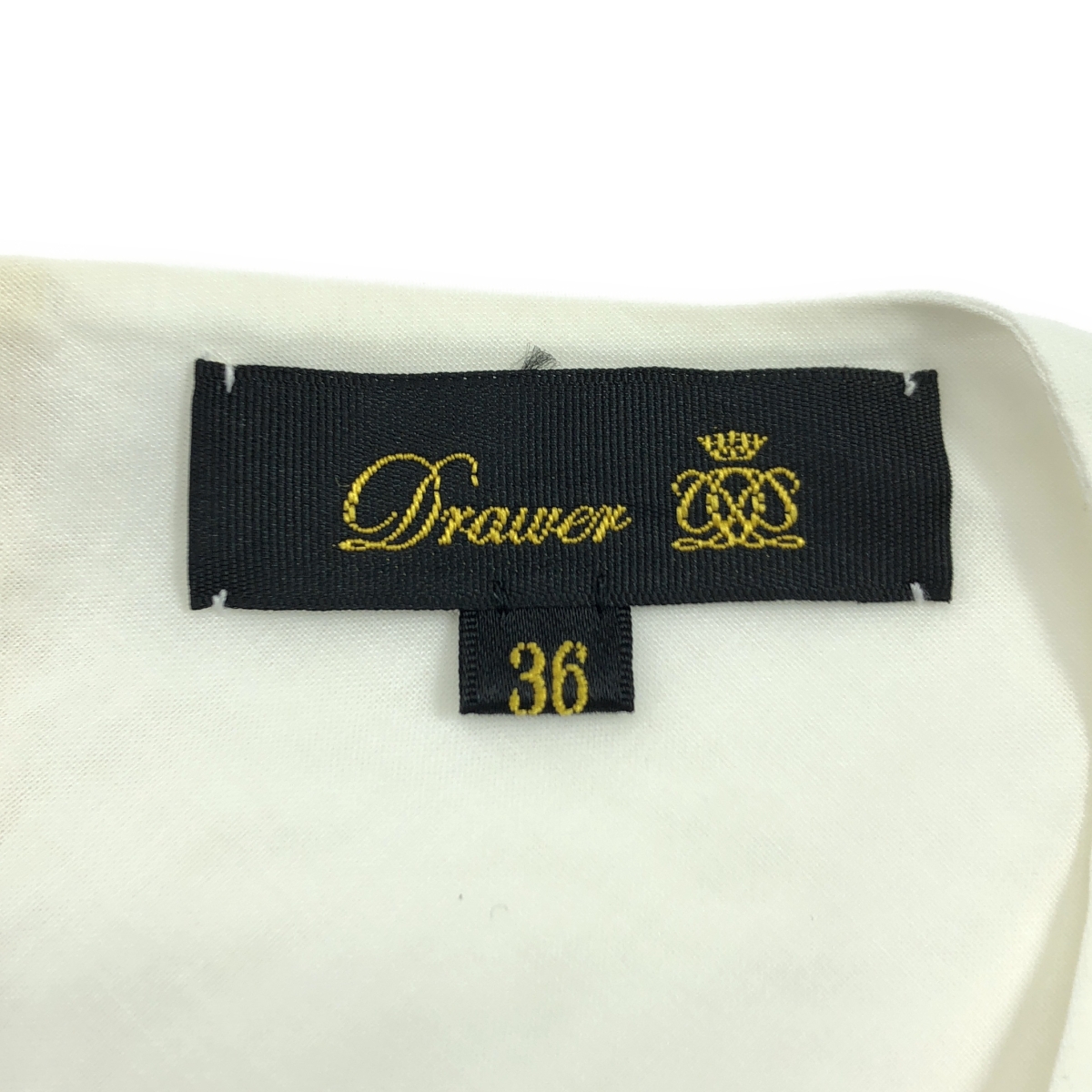 Drawer / ドゥロワー コットン レイヤード ブラウス