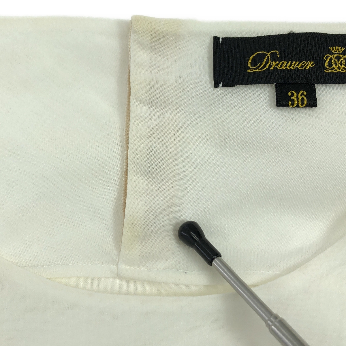 Drawer / ドゥロワー コットン レイヤード ブラウス