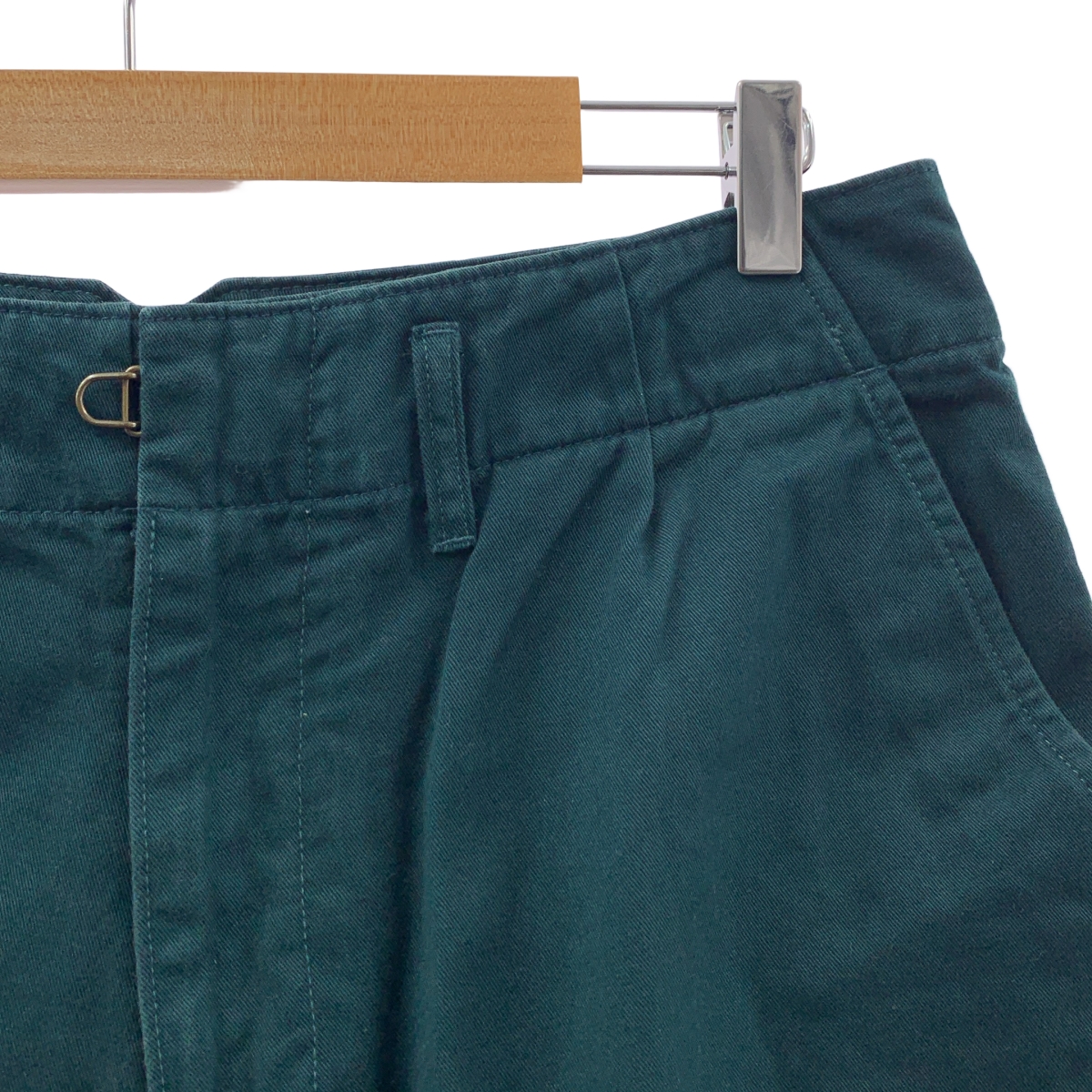kolor / カラー PUCKERING PANTS / コットンチノ パッカリング タック ワイドパンツ