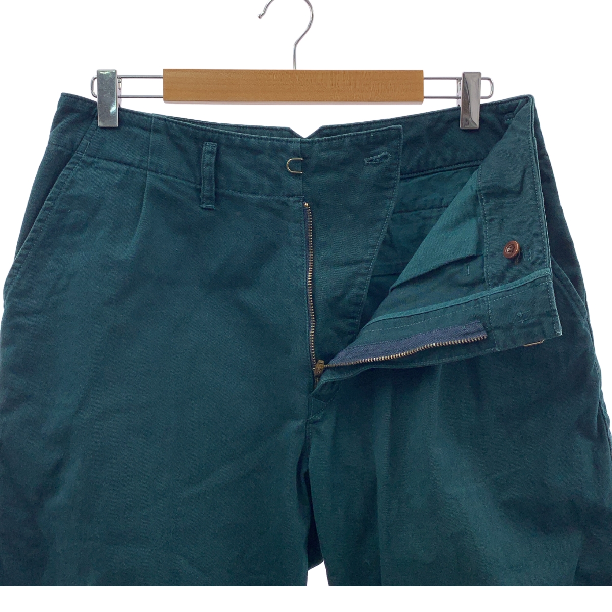 kolor / カラー PUCKERING PANTS / コットンチノ パッカリング タック ワイドパンツ