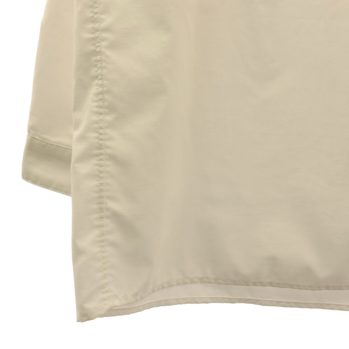 NO CONTROL AIR / ノーコントロールエア コットン混 ノーカラーシャツ