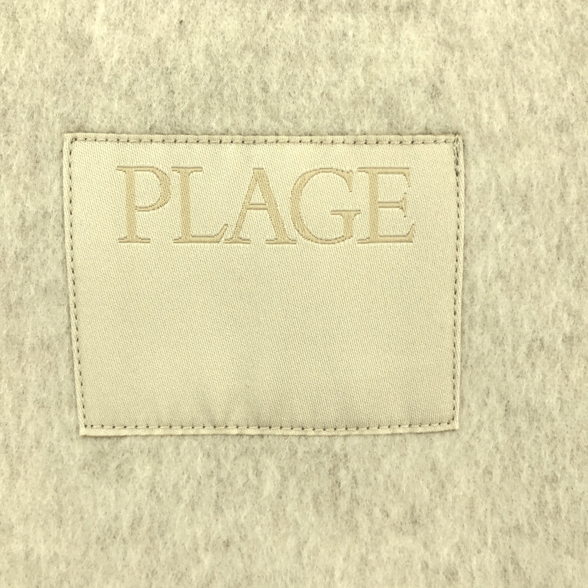Plage / プラージュ HAMILTON DRAPE HALF コート