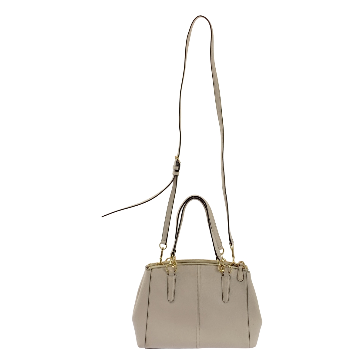 COACH / コーチ 2way ショルダー付き ロゴ ハンドバッグ / F57523