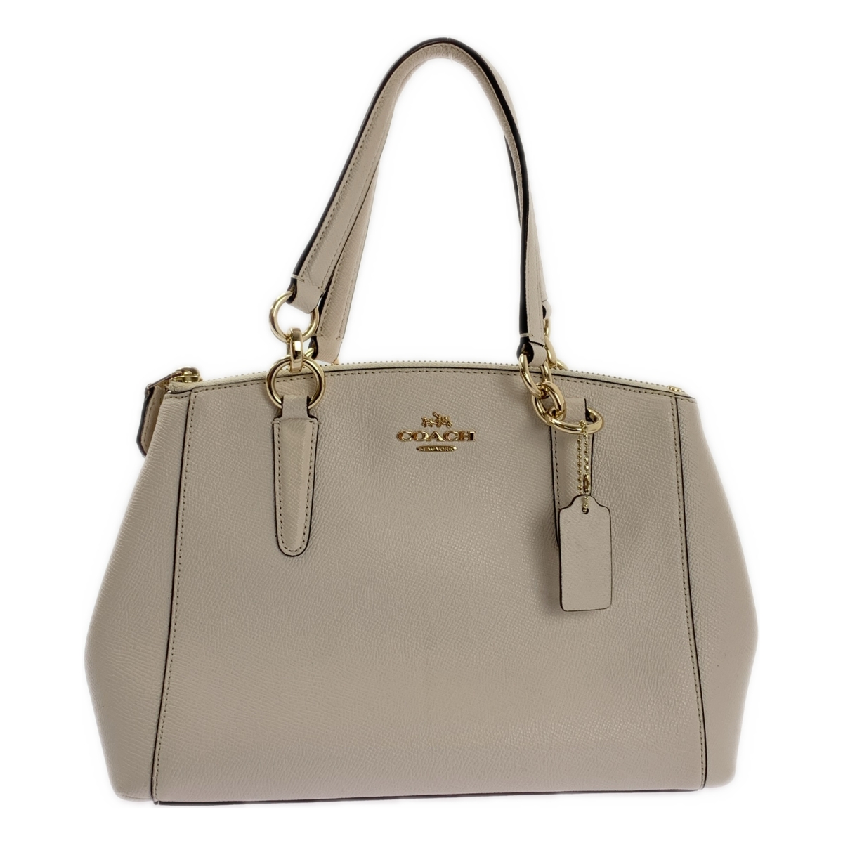 COACH / コーチ 2way ショルダー付き ロゴ ハンドバッグ / F57523