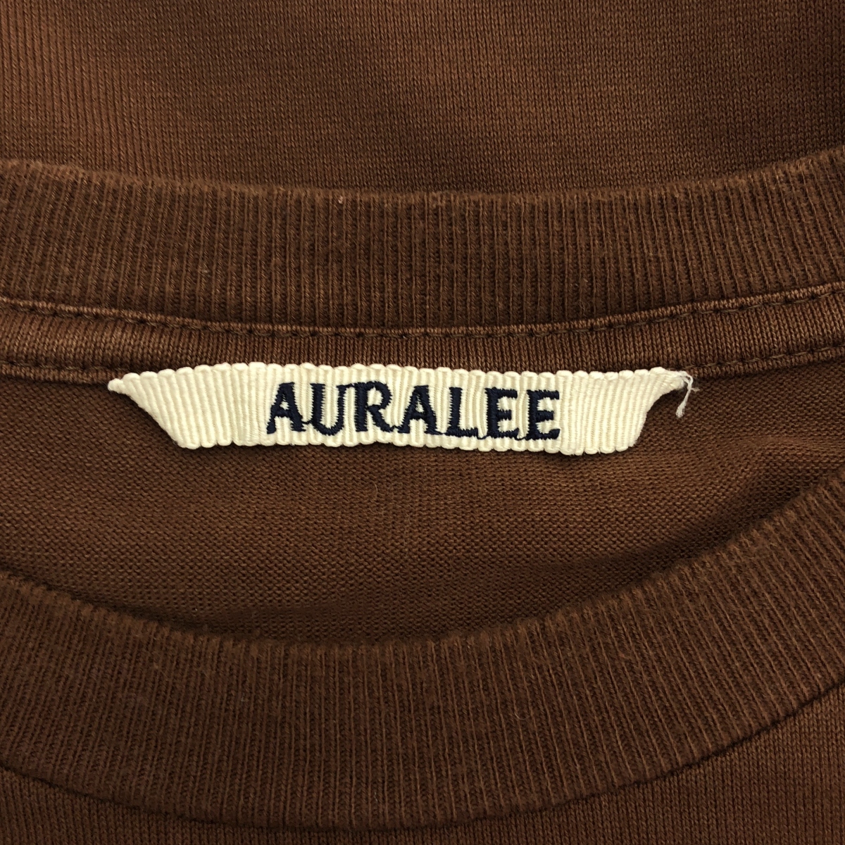 AURALEE / オーラリー LUSTER PLAITING LONG SLEEVE TEE ロングスリーブ カットソー