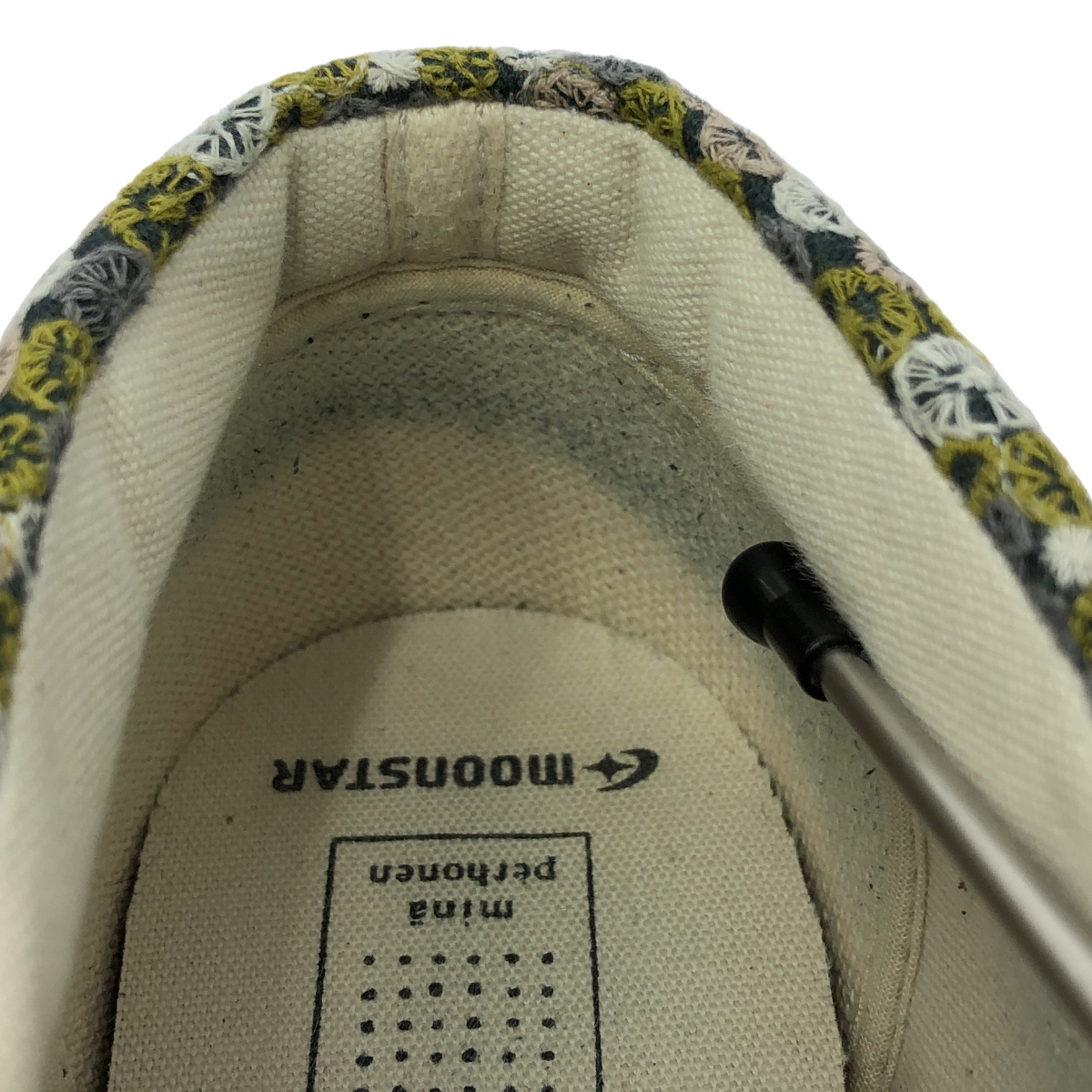 mina perhonen / ミナペルホネン × MOONSTAR / ムーンスター skyful / スカイフル エンブロイダリー ラバー シューズ