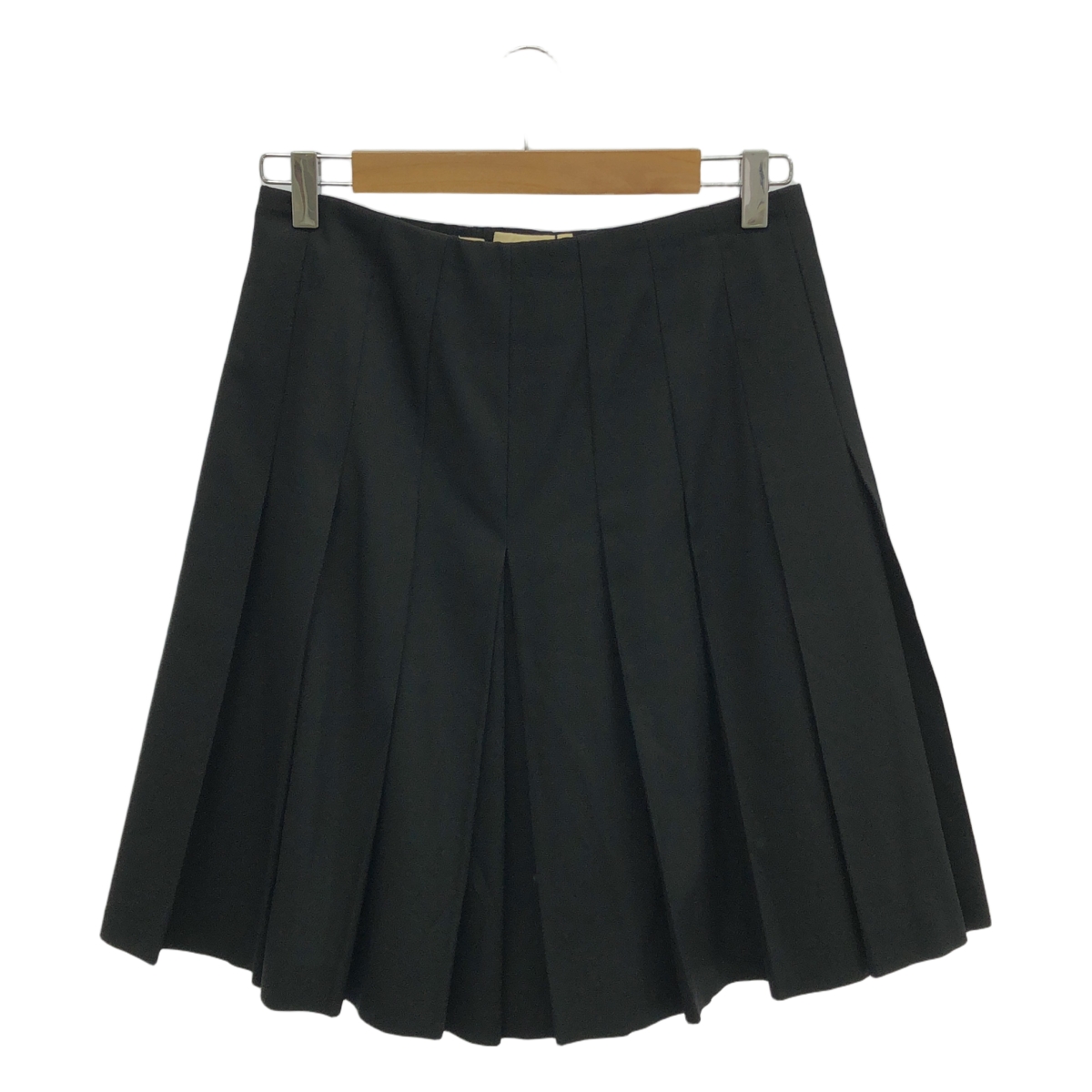 COMME des GARCONS / コムデギャルソン フロントジップ プリーツ スカート