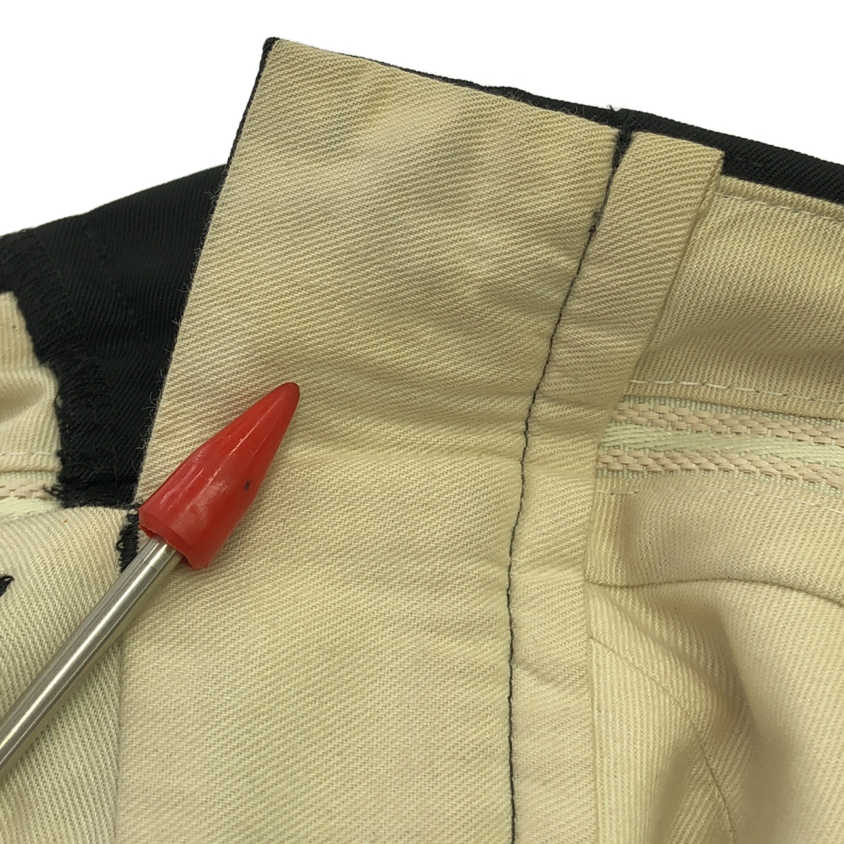 COMME des GARCONS / コムデギャルソン フロントジップ プリーツ スカート