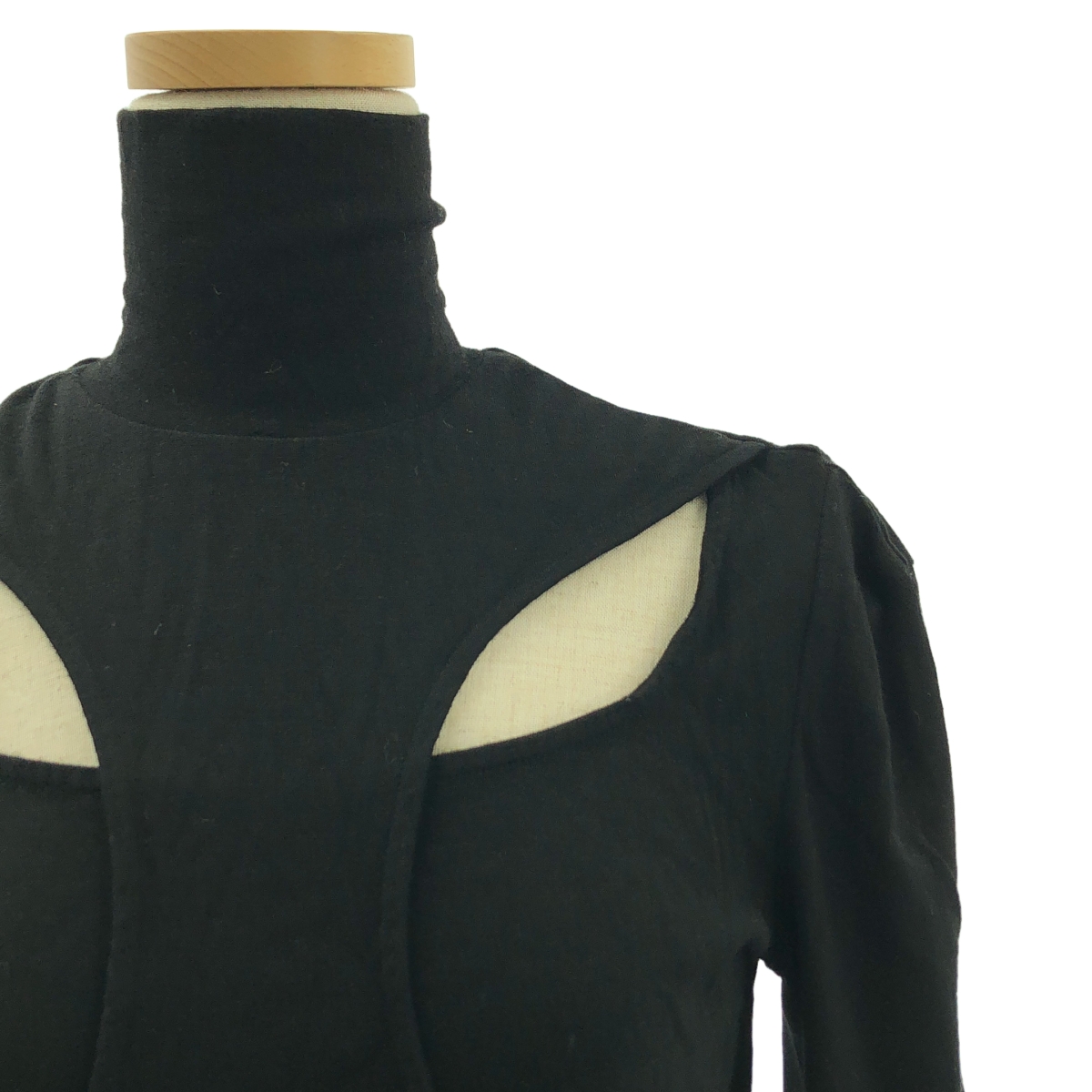 その他 WOOL LAYERED BODY SUITS ウール タートルネック トップス