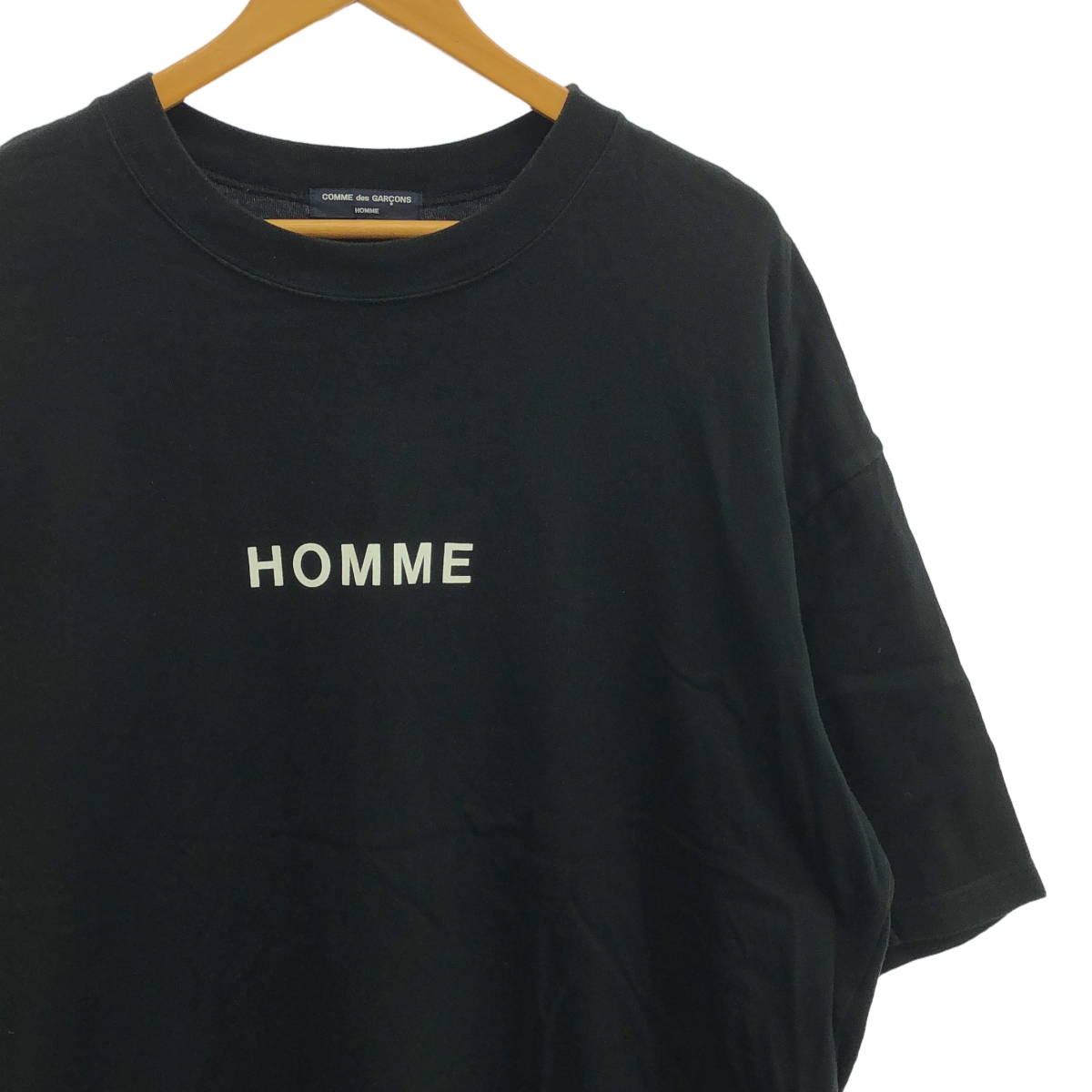 COMME des GARCONS HOMME / コムデギャルソンオム ロゴプリント オーバーサイズ Tシャツ
