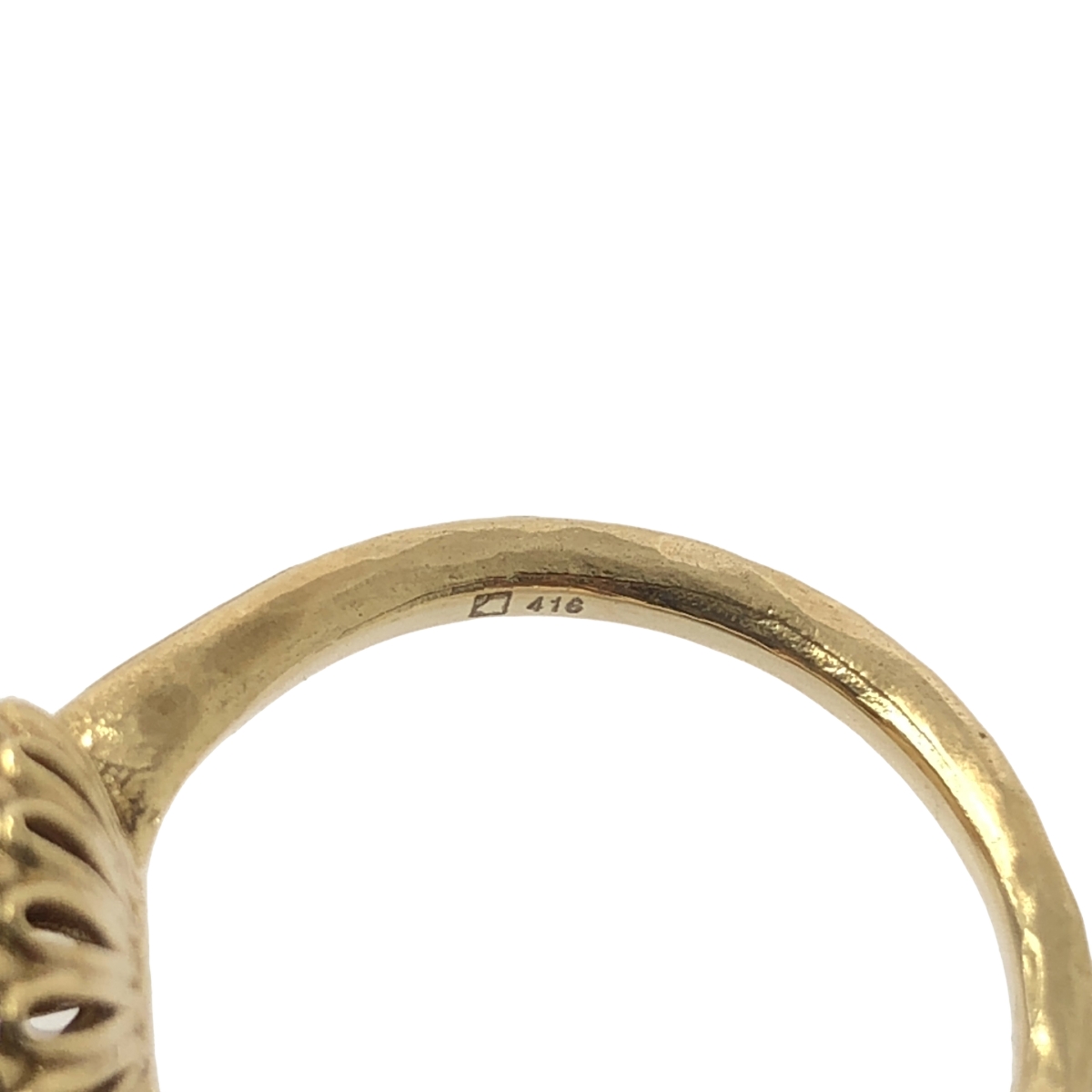 その他 ポンポネアンスールリング / K10YG